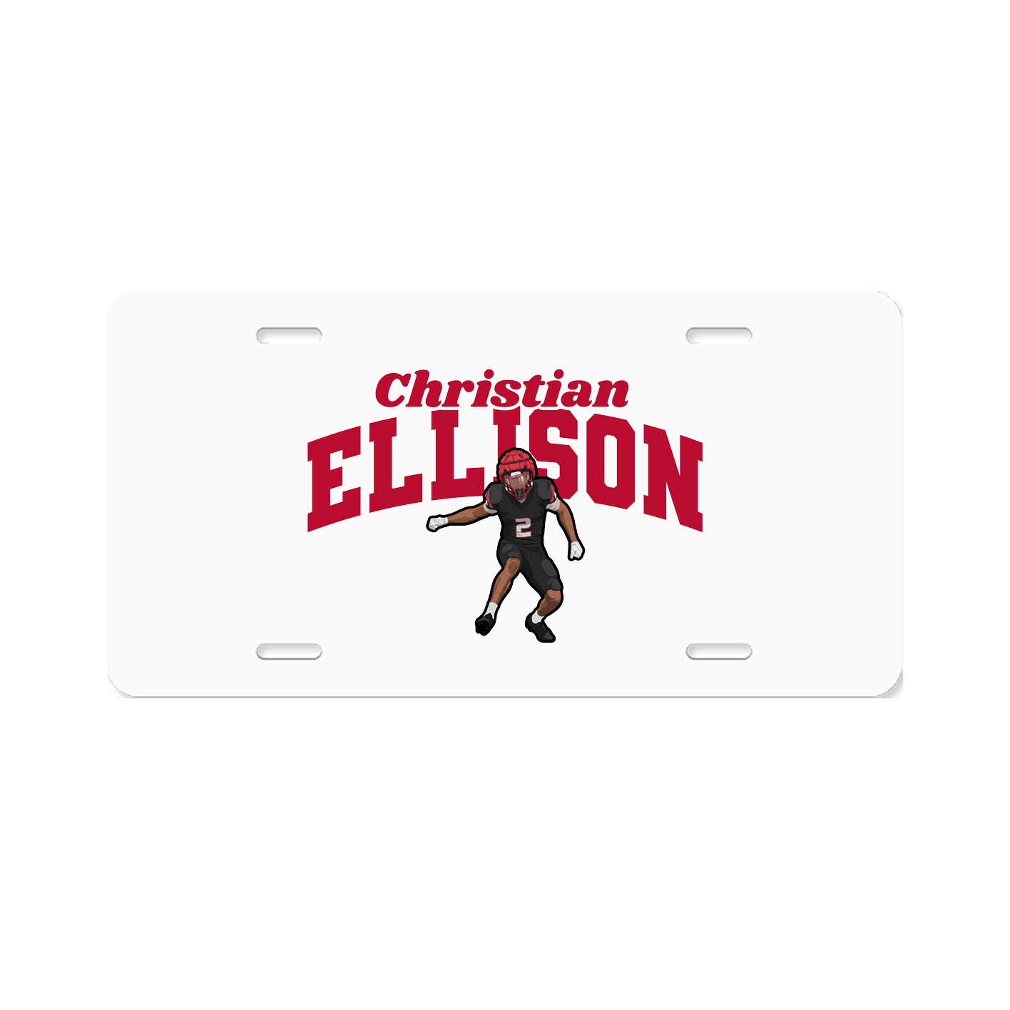License Plate — Signature Arch in Classic