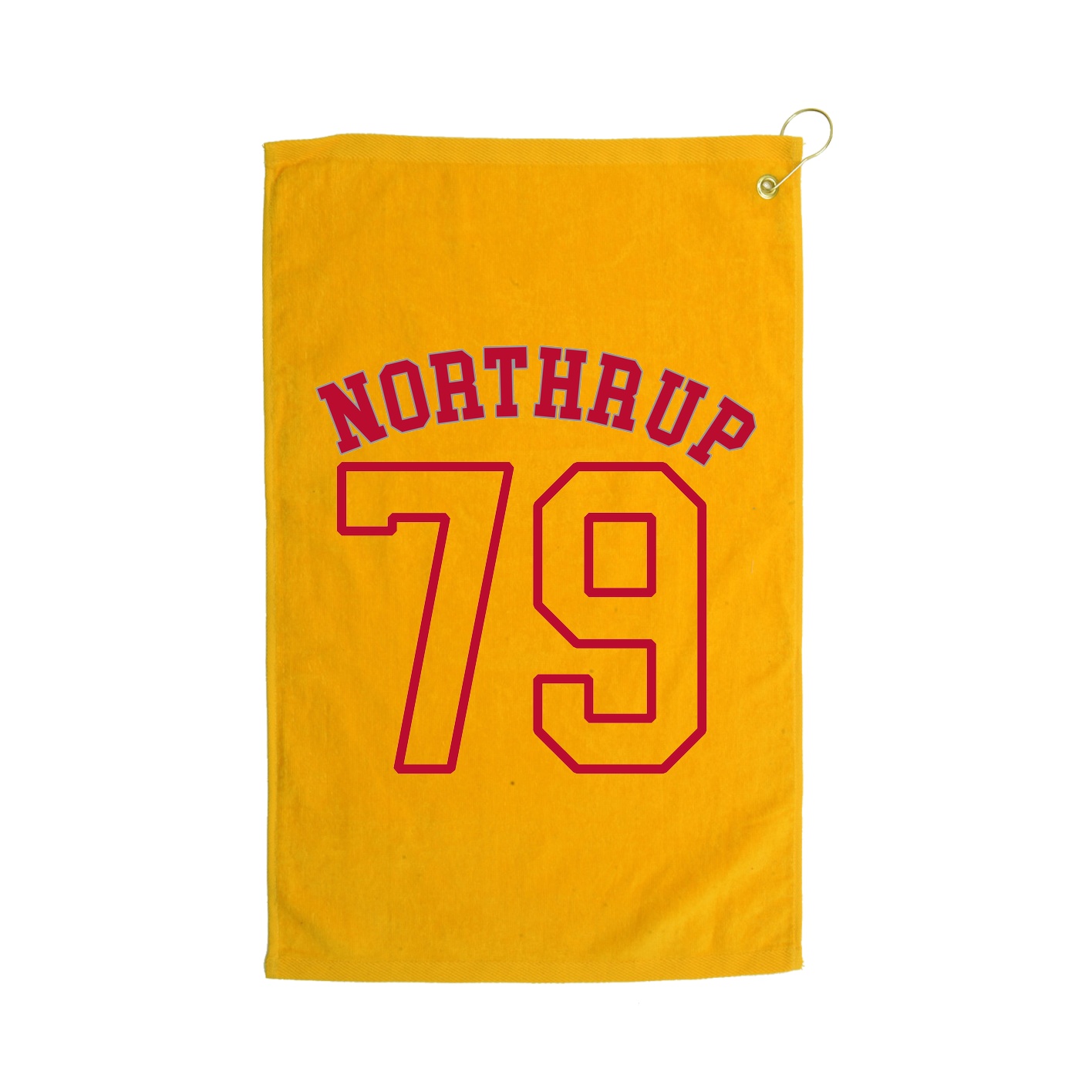 Golf Towel — Shirsey Arch in Gold