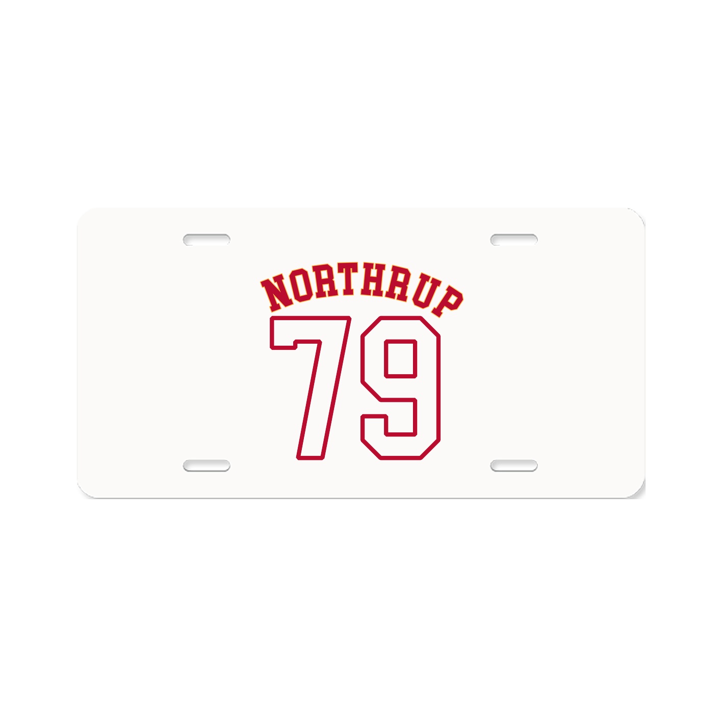 License Plate — Shirsey Arch in Classic