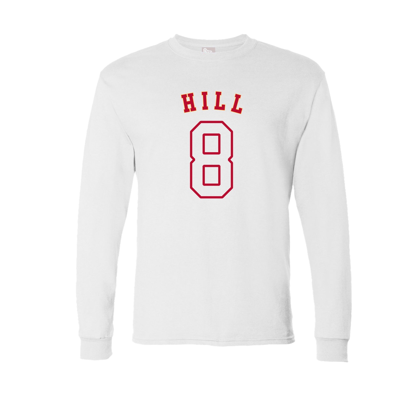 Long Sleeve Tee — Shirsey Arch in White