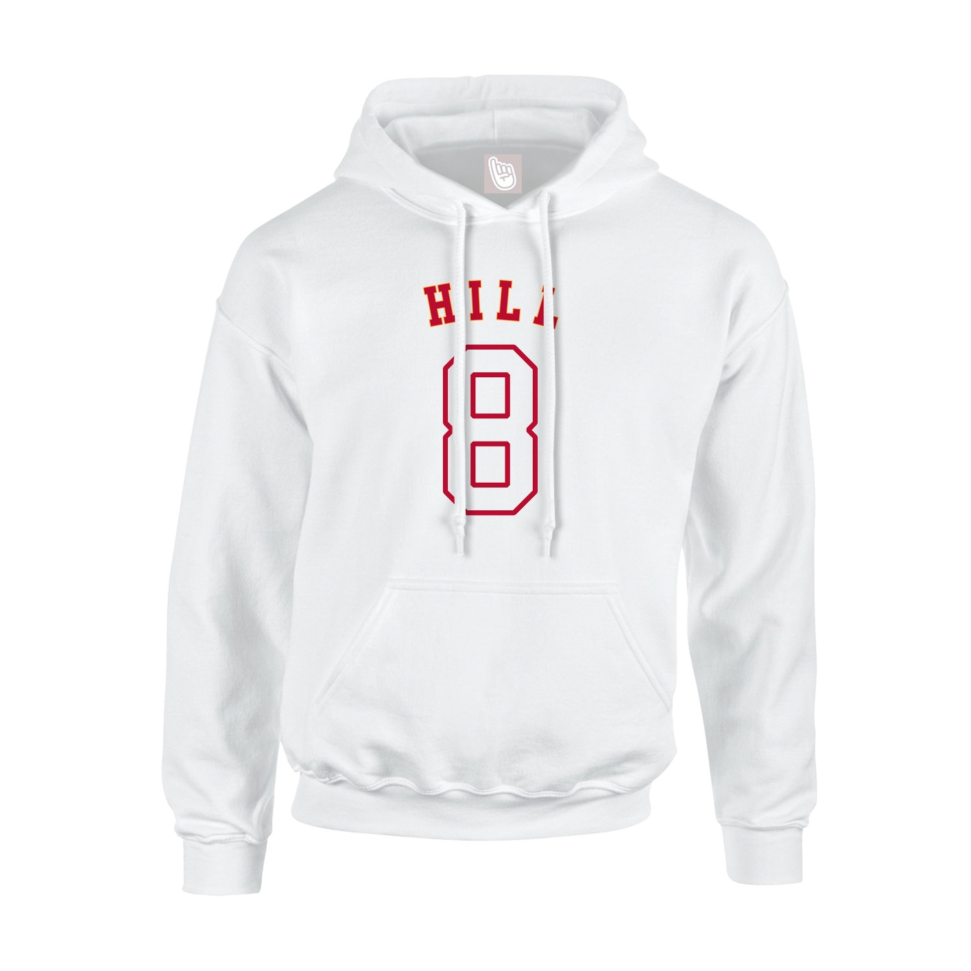 Youth Hoodie — Shirsey Arch in White