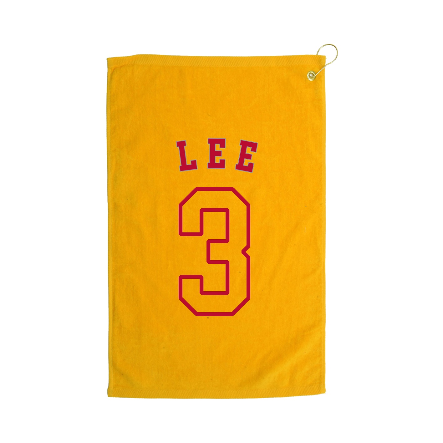 Golf Towel — Shirsey Arch in Gold