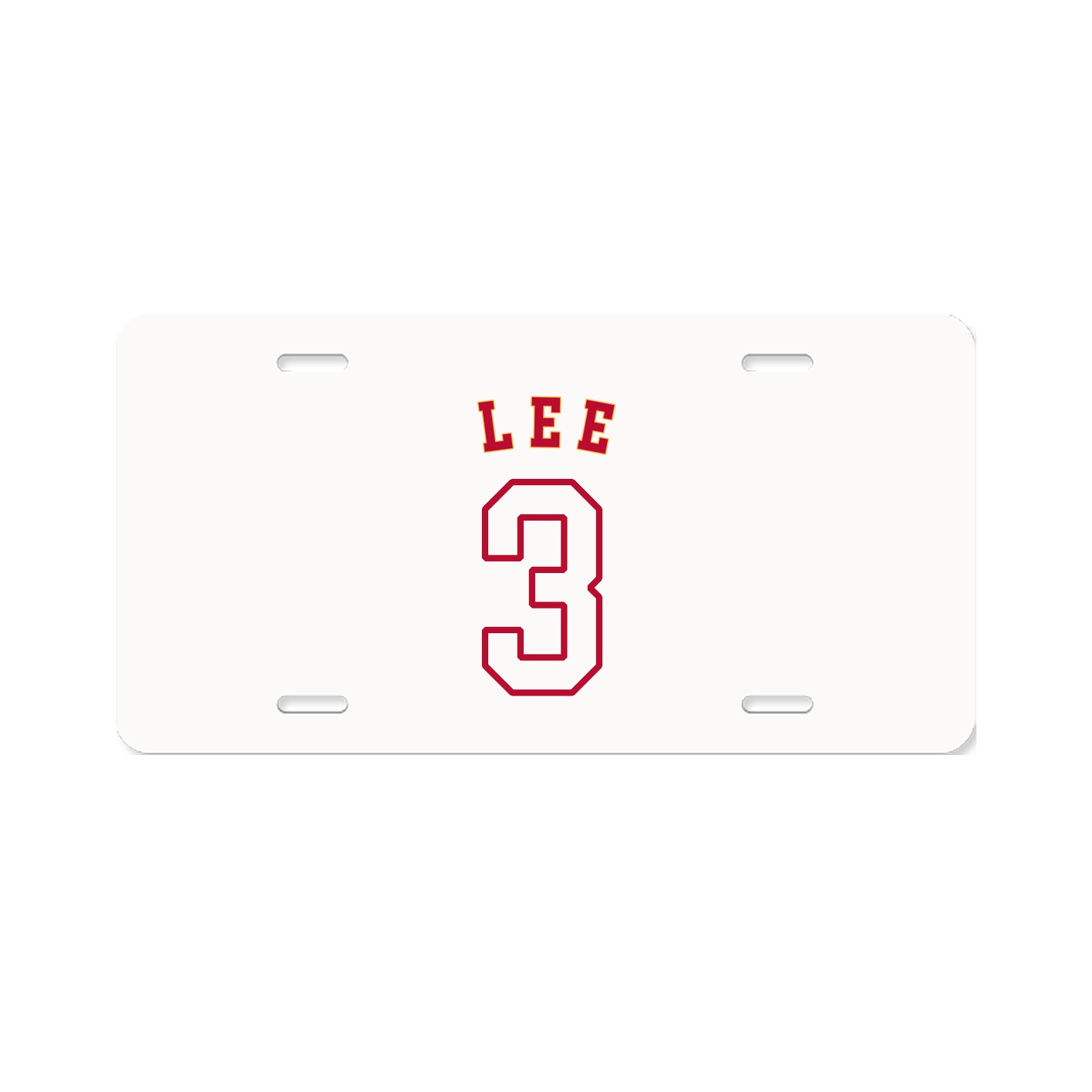 License Plate — Shirsey Arch in Classic