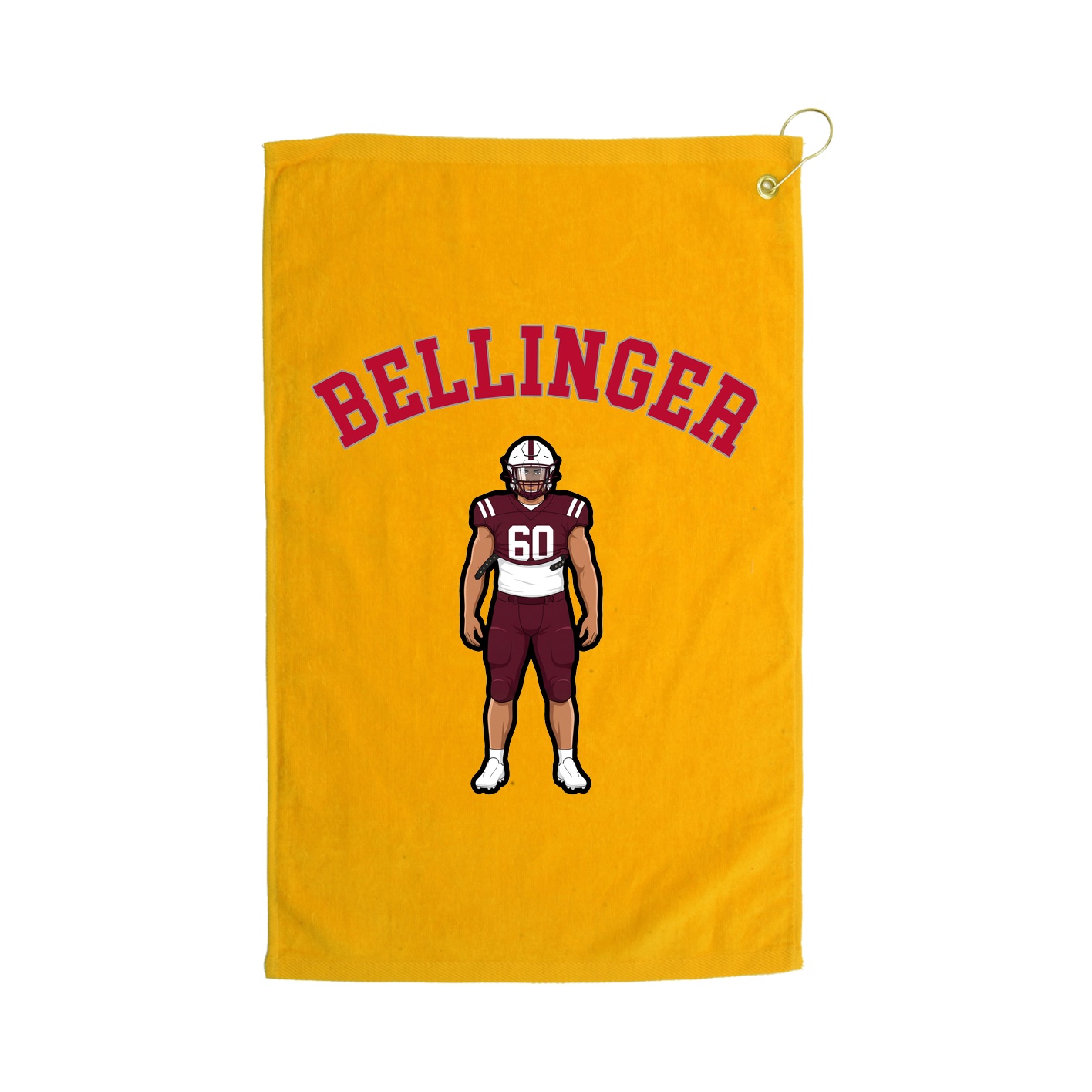 Golf Towel — Shirsey Arch in Gold