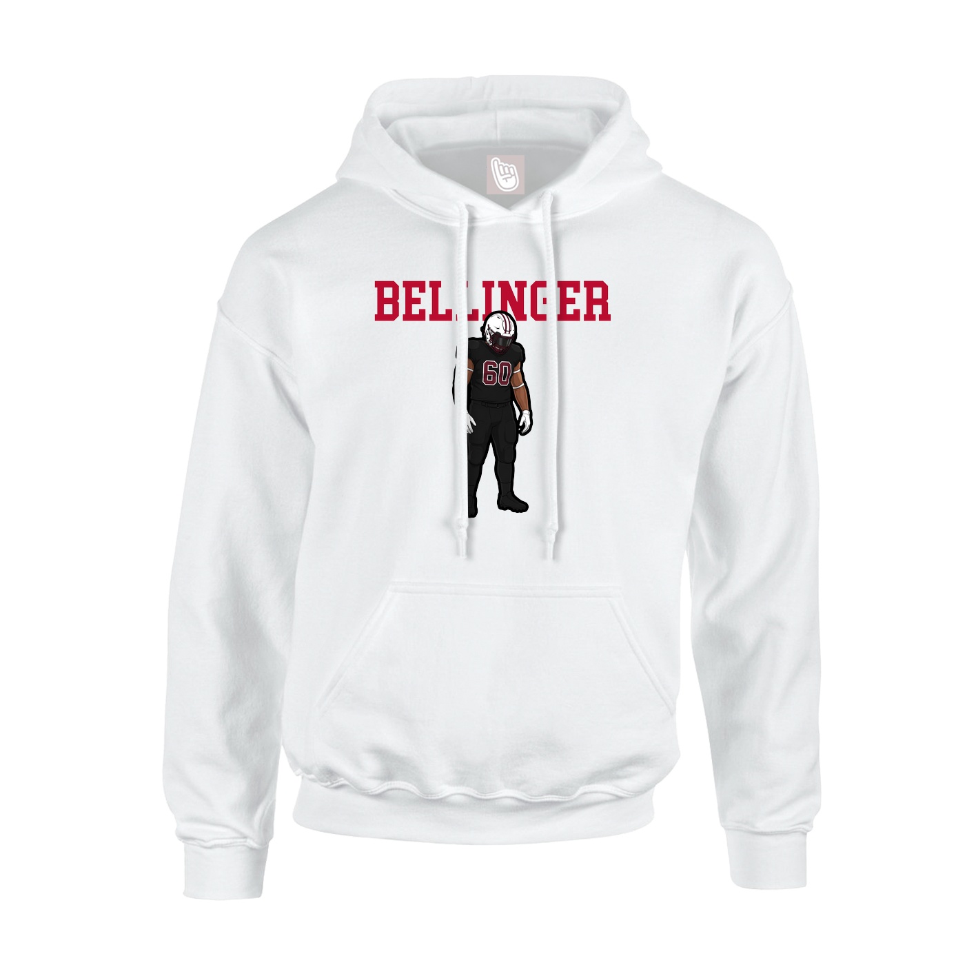 Youth Hoodie — Shirsey in White