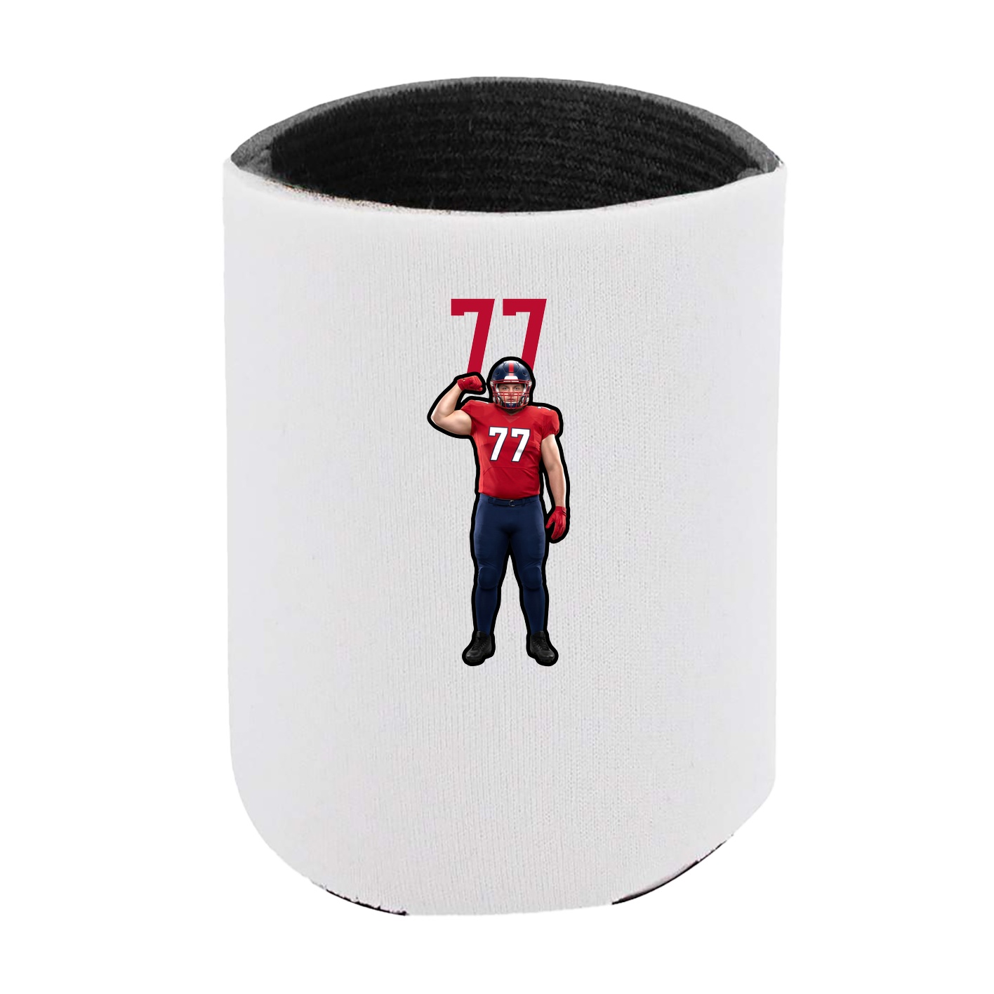 Can Holder — Number Top in White