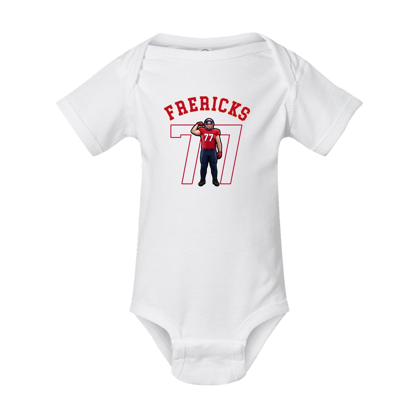 Baby Onesie — Shirsey Arch in White