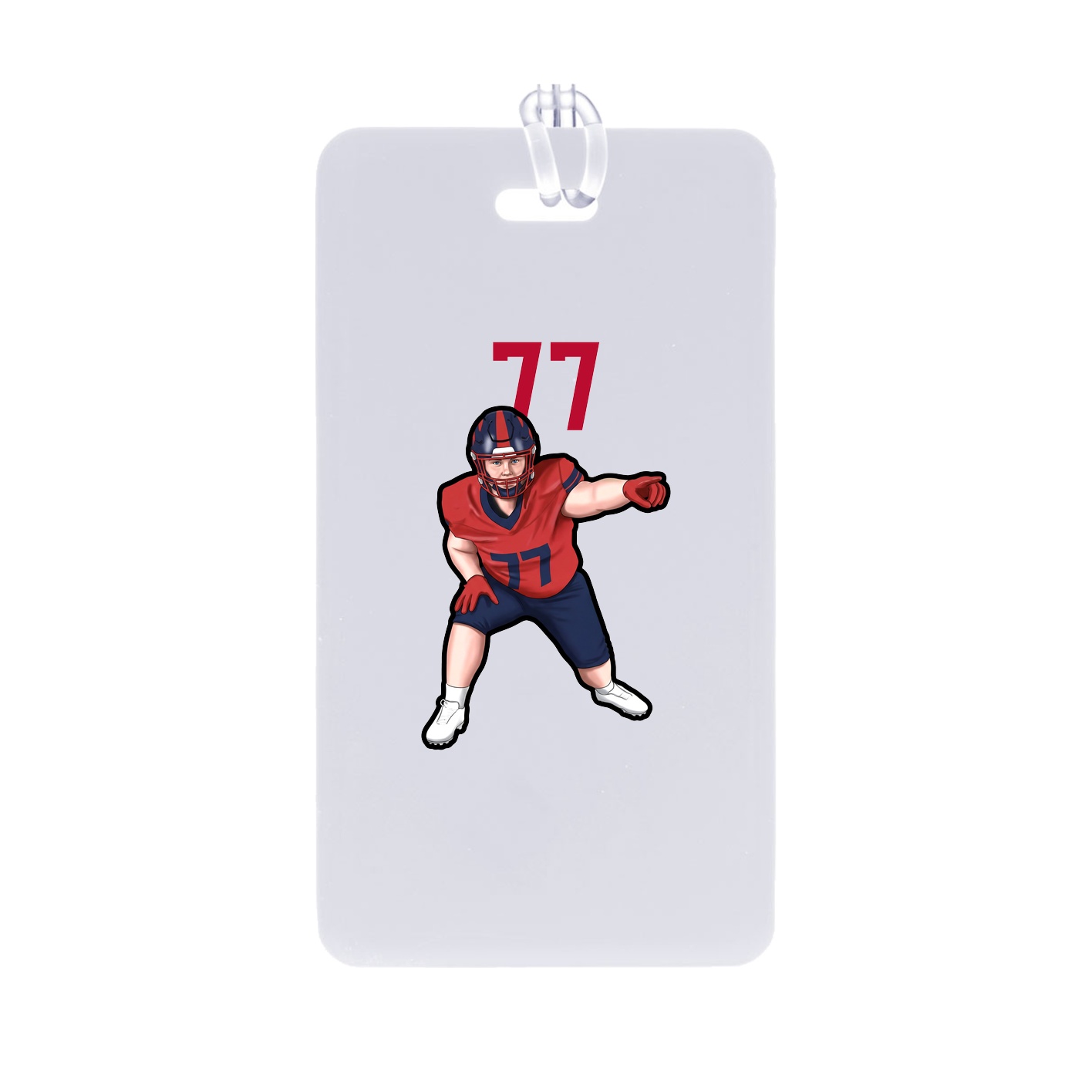 Bag Tag — Number Top in Classic