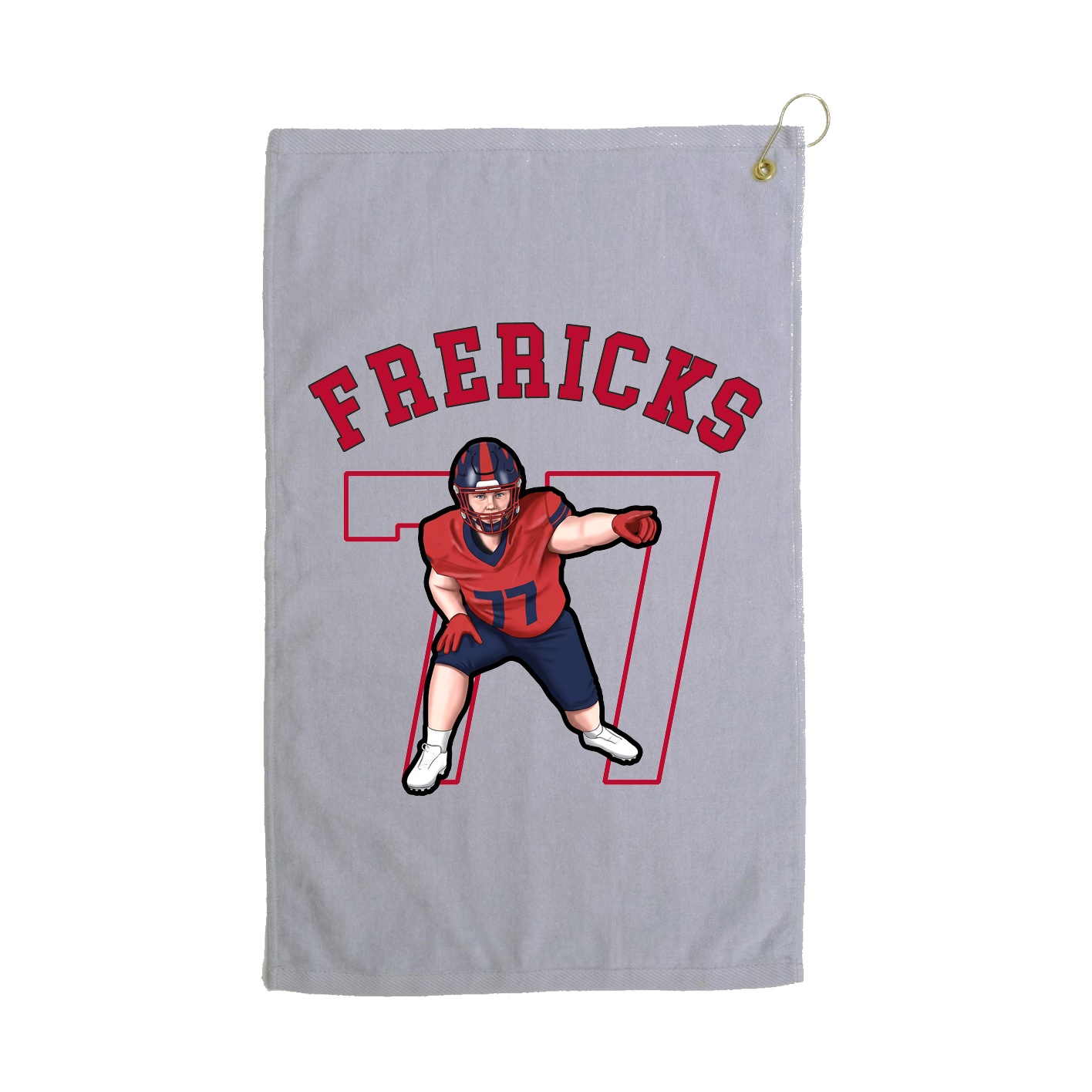 Golf Towel — Shirsey Arch in Grey
