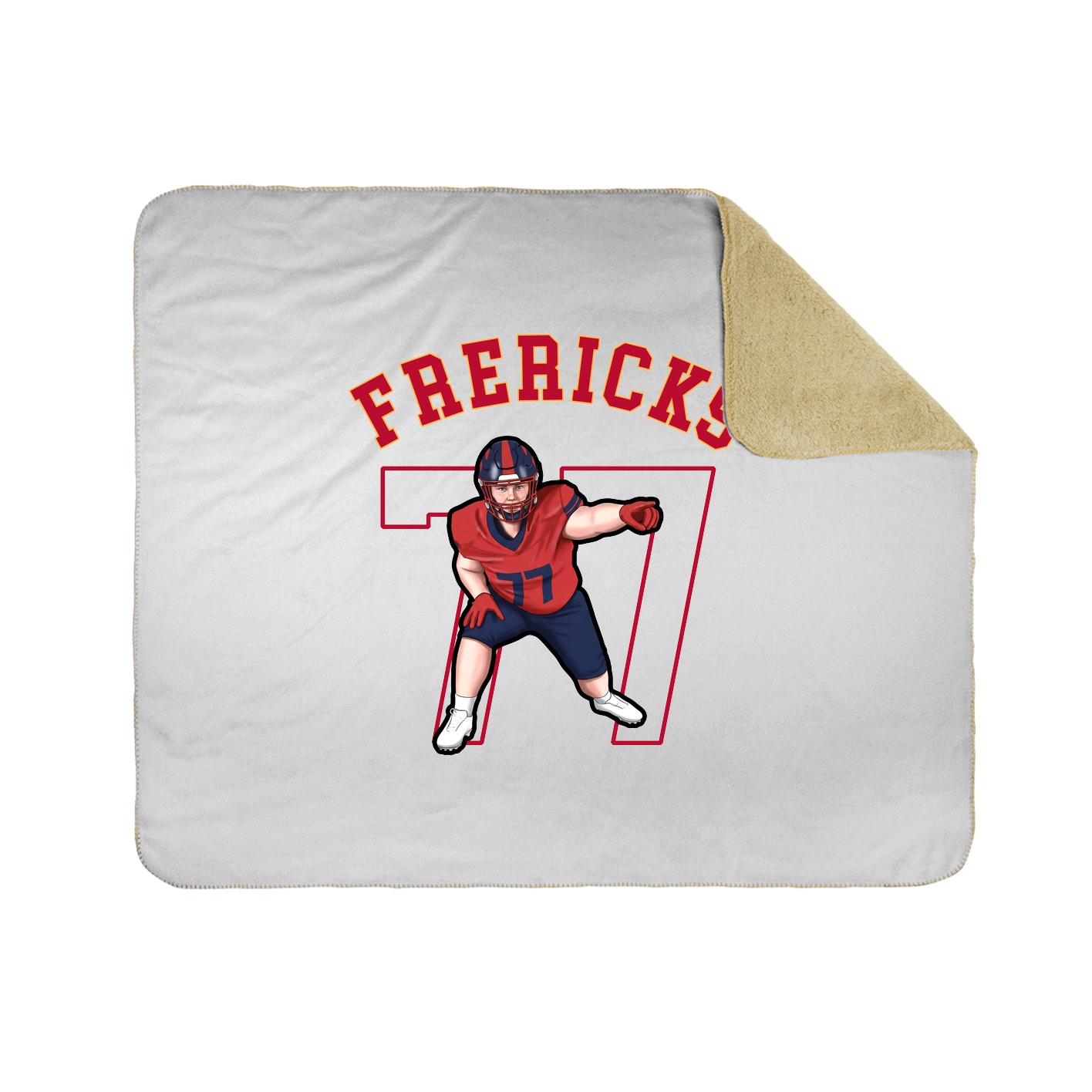 Throw Blanket — Shirsey Arch in White