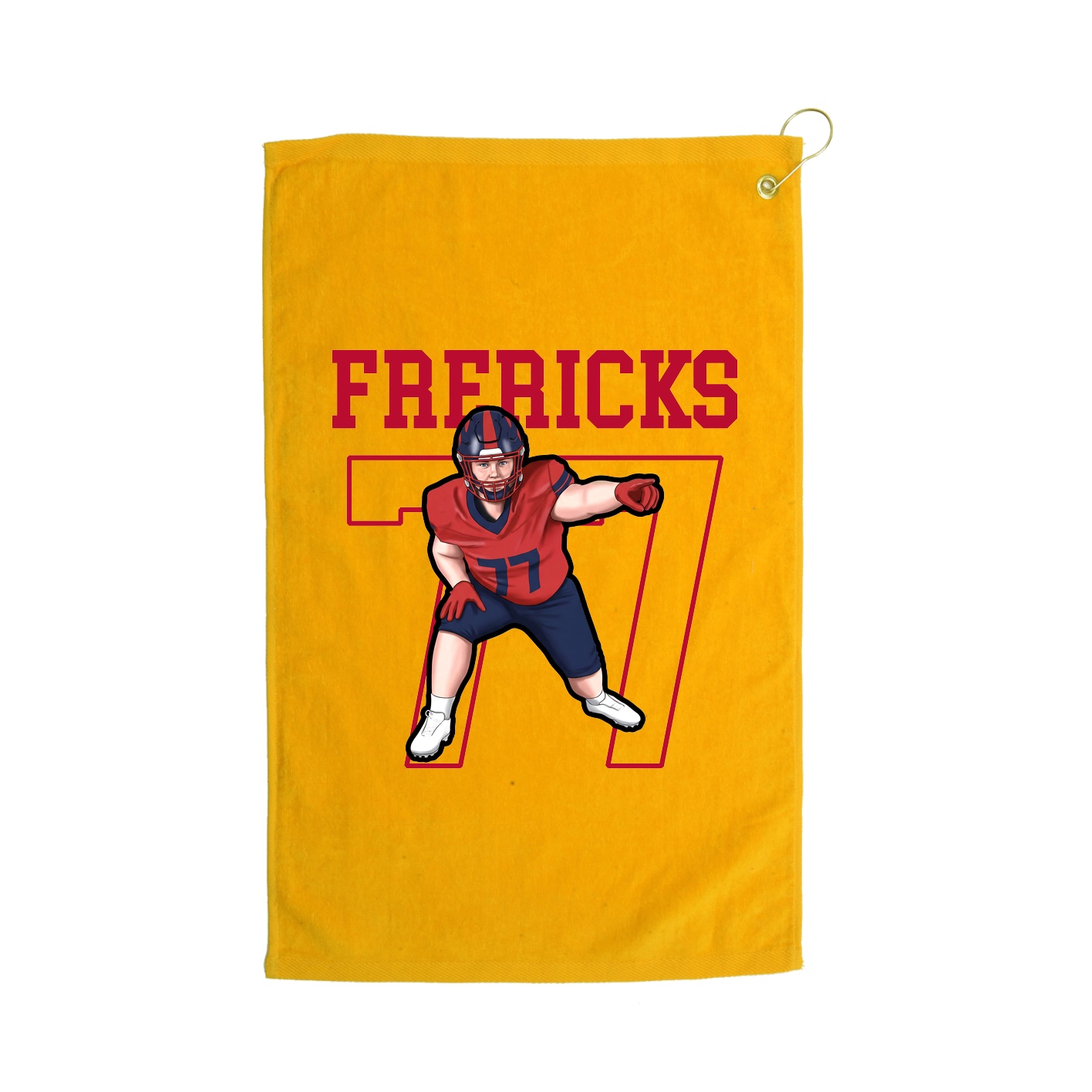 Golf Towel — Shirsey in Gold