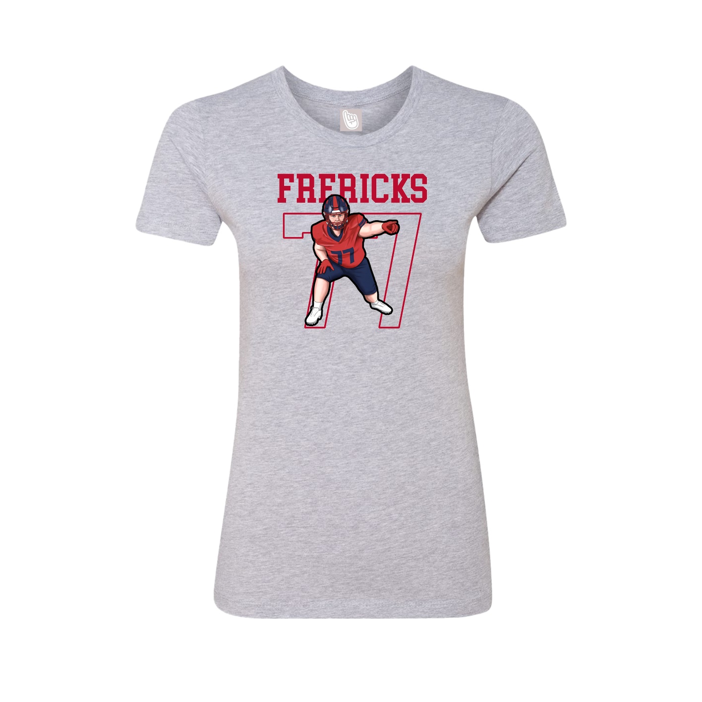 Fitted Women's Tee — Shirsey in Grey