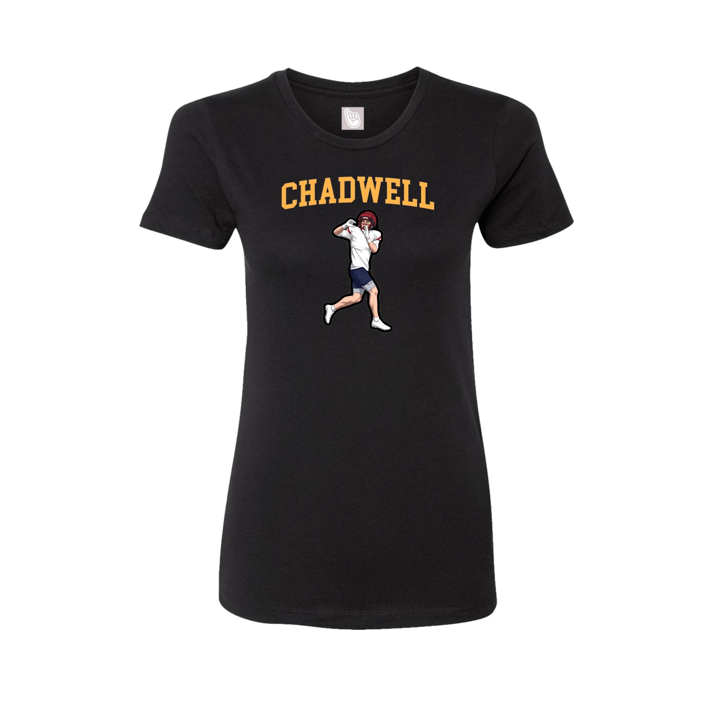 Fitted Women's Tee — Shirsey in Black