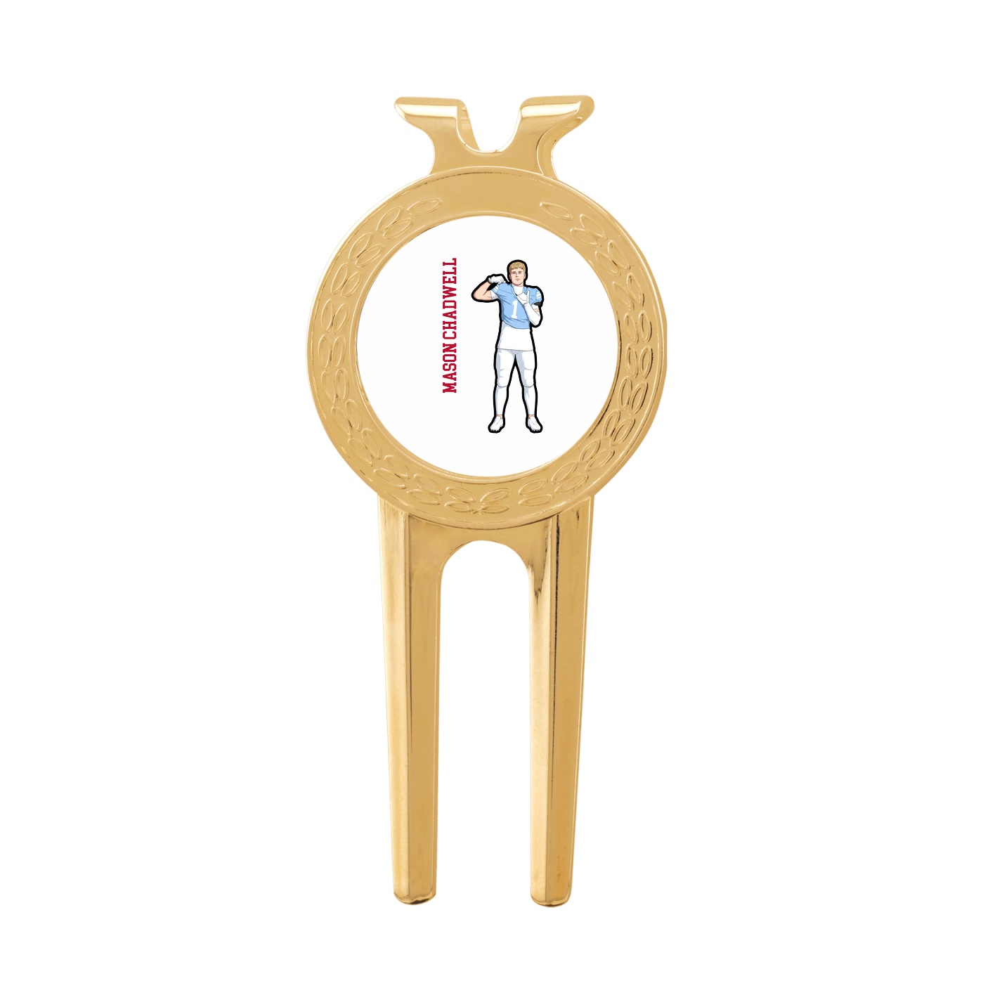 Divot Tool with Ball Marker — Name Vertical in Classic