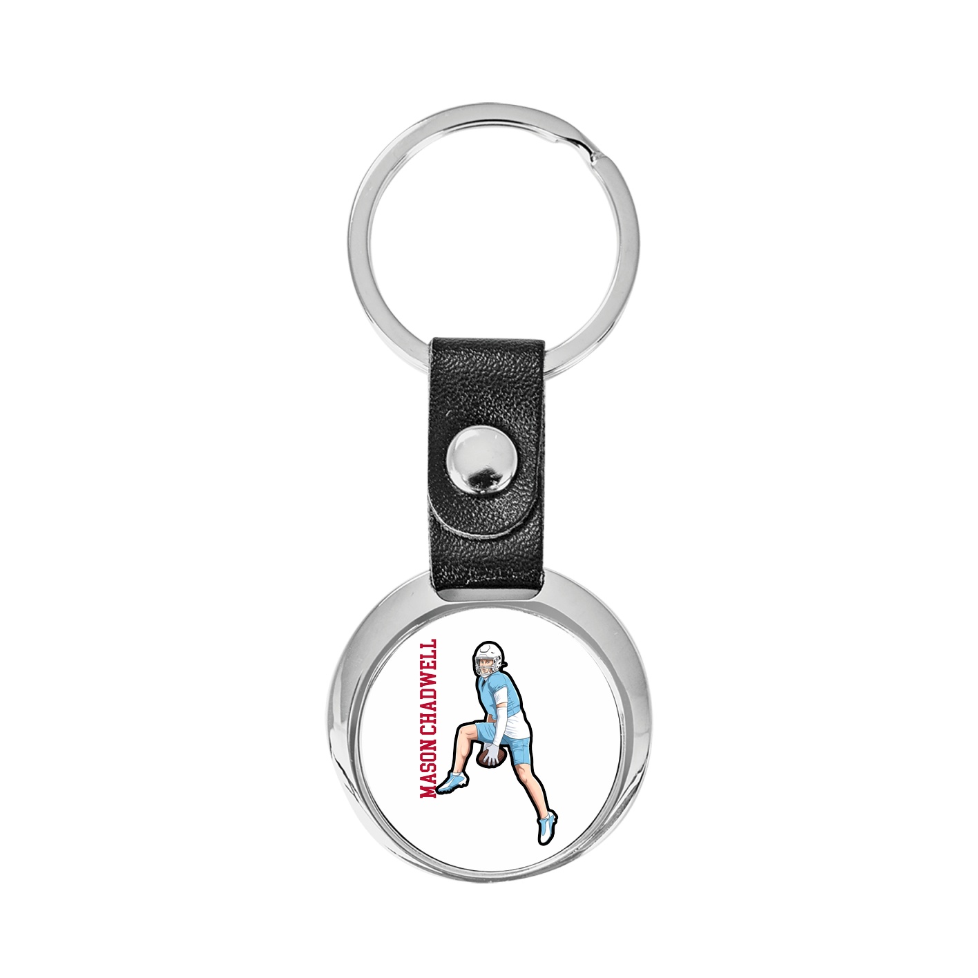 Key Chain — Name Vertical in Classic