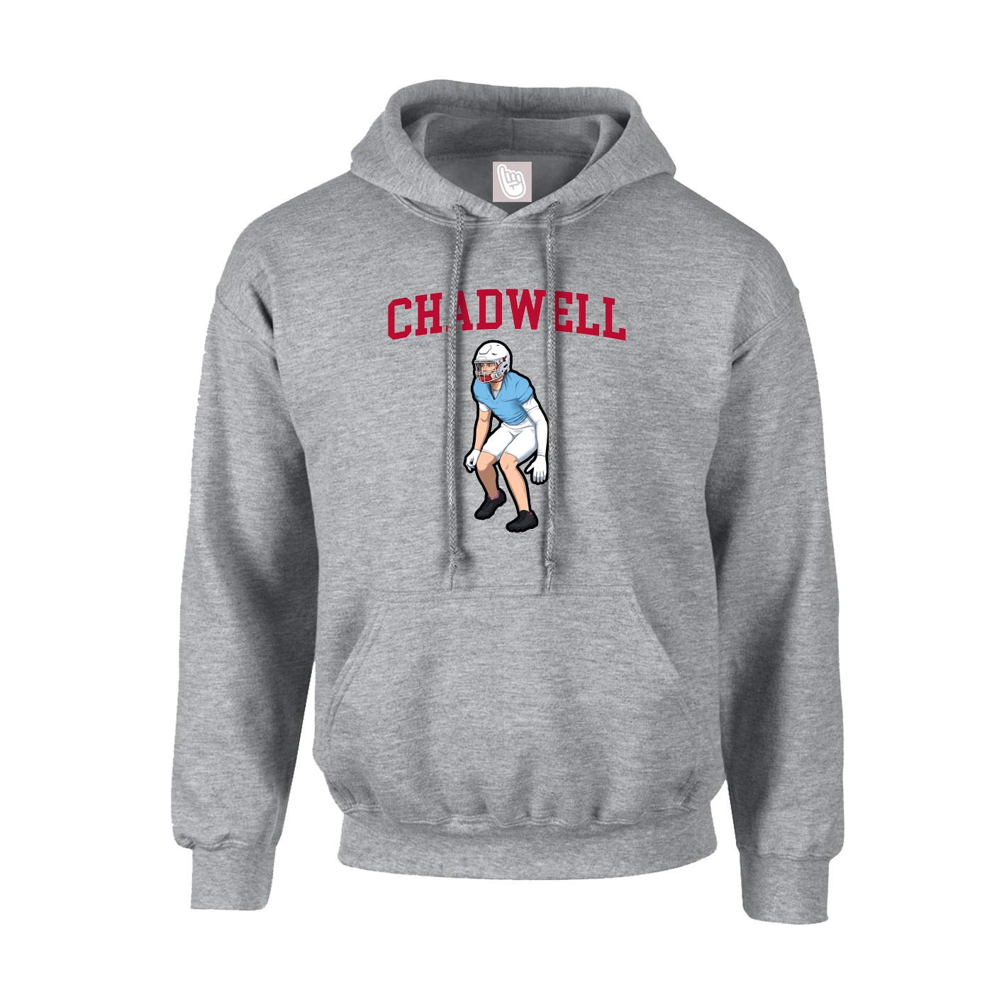 Hoodie — Shirsey in Grey
