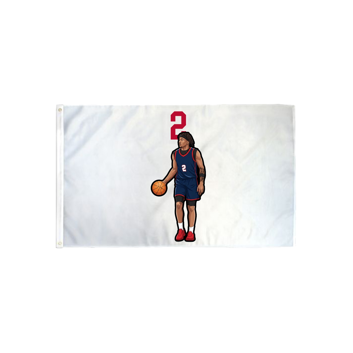 3x5 Flag — Number Top in Classic