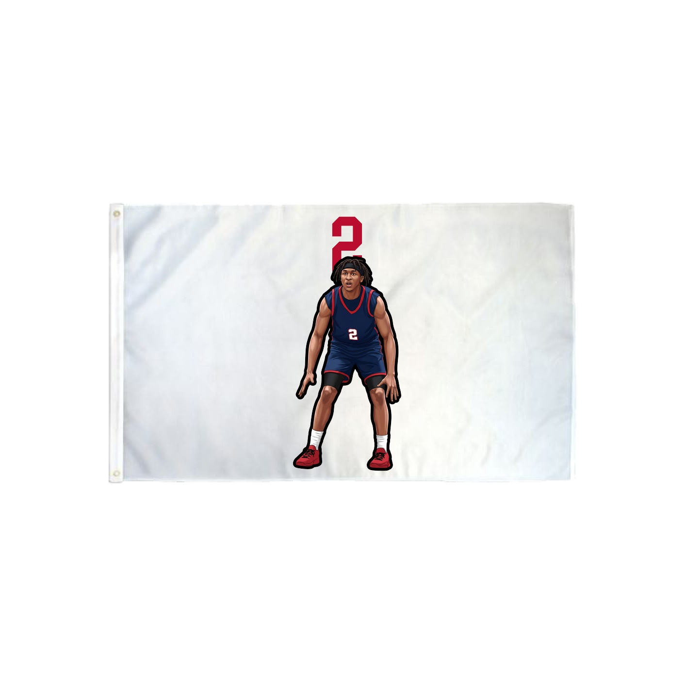 3x5 Flag — Number Top in Classic