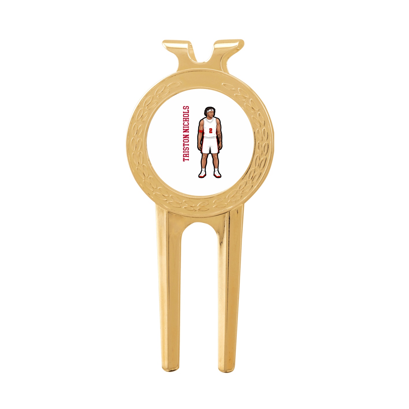 Divot Tool with Ball Marker — Name Vertical in Classic