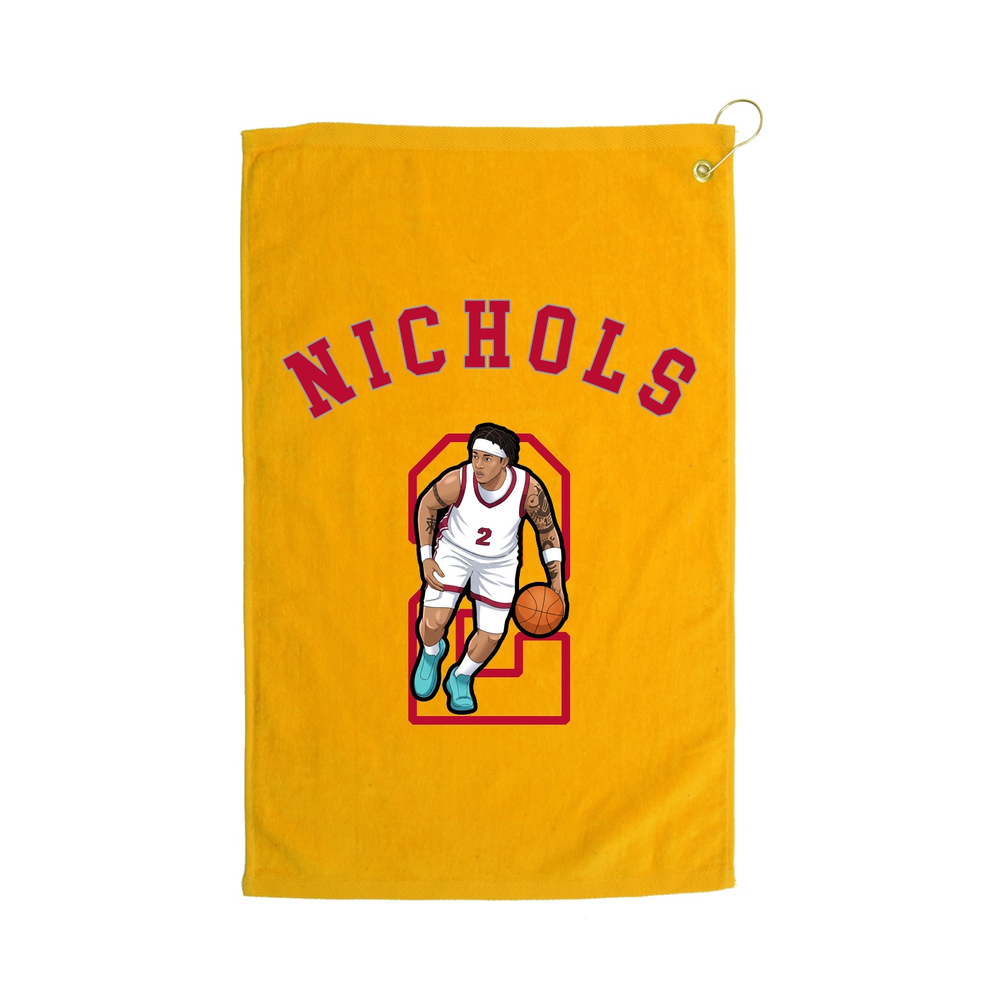 Golf Towel — Shirsey Arch in Gold