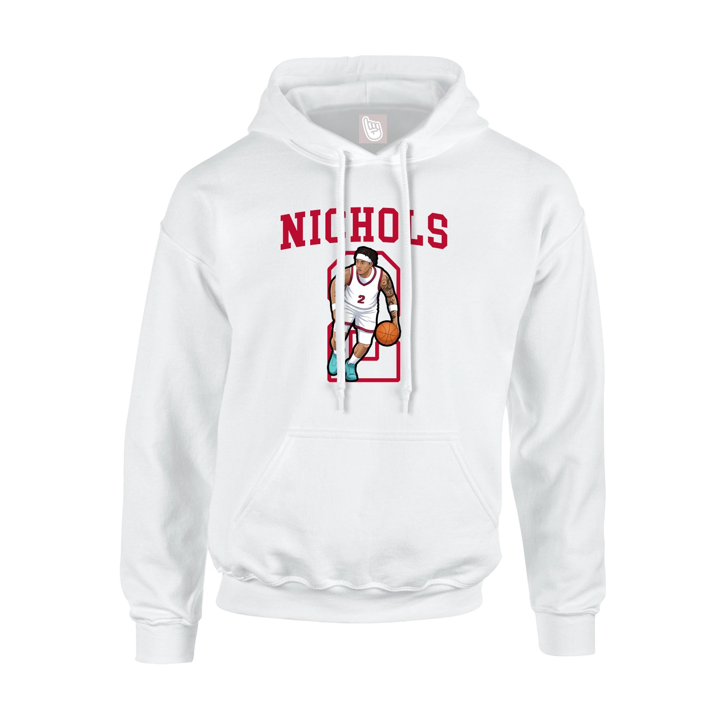 Hoodie — Shirsey in White