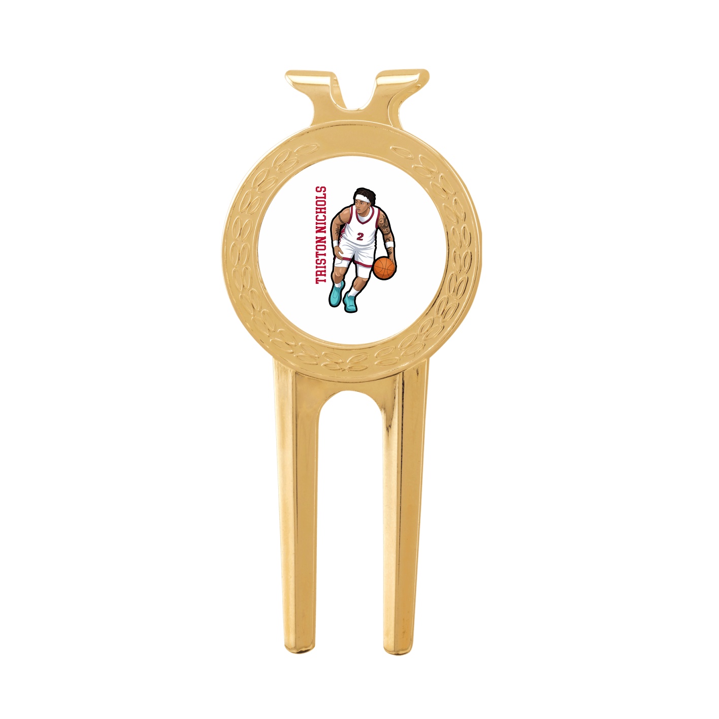 Divot Tool with Ball Marker — Name Vertical in Classic