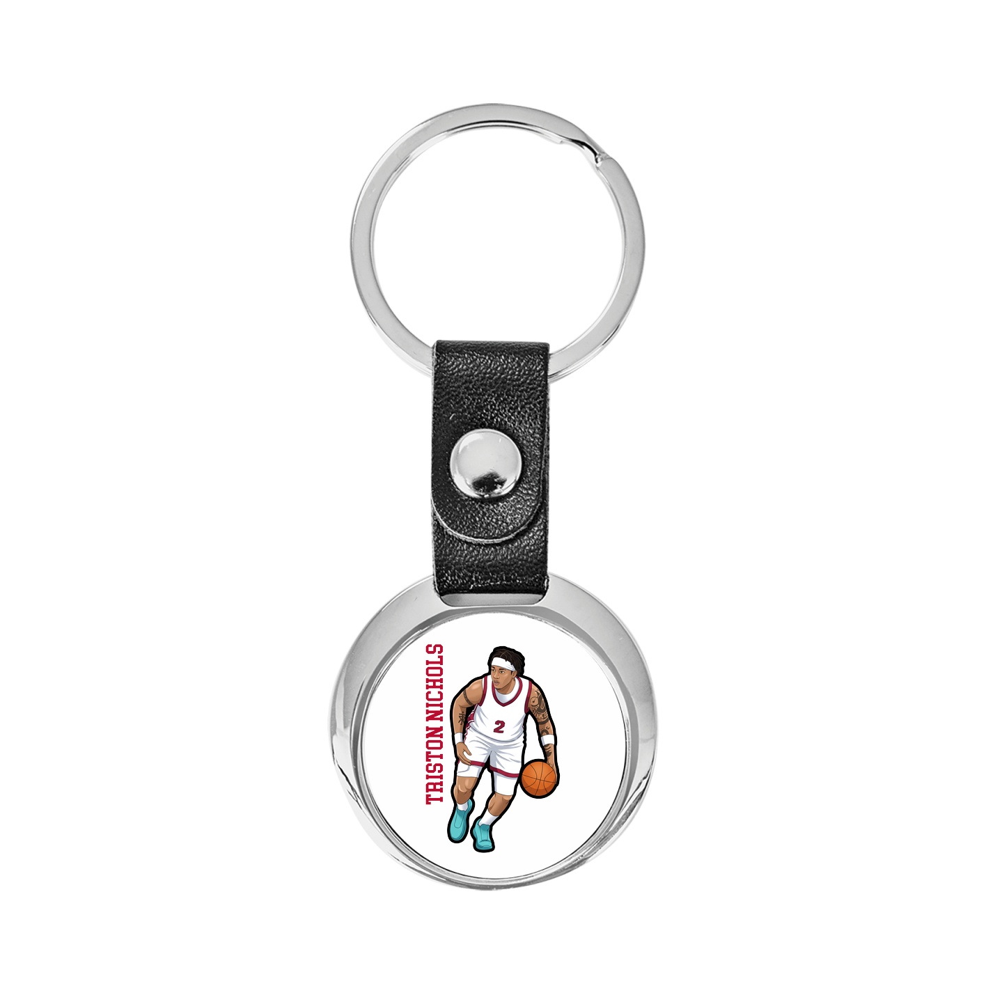 Key Chain — Name Vertical in Classic
