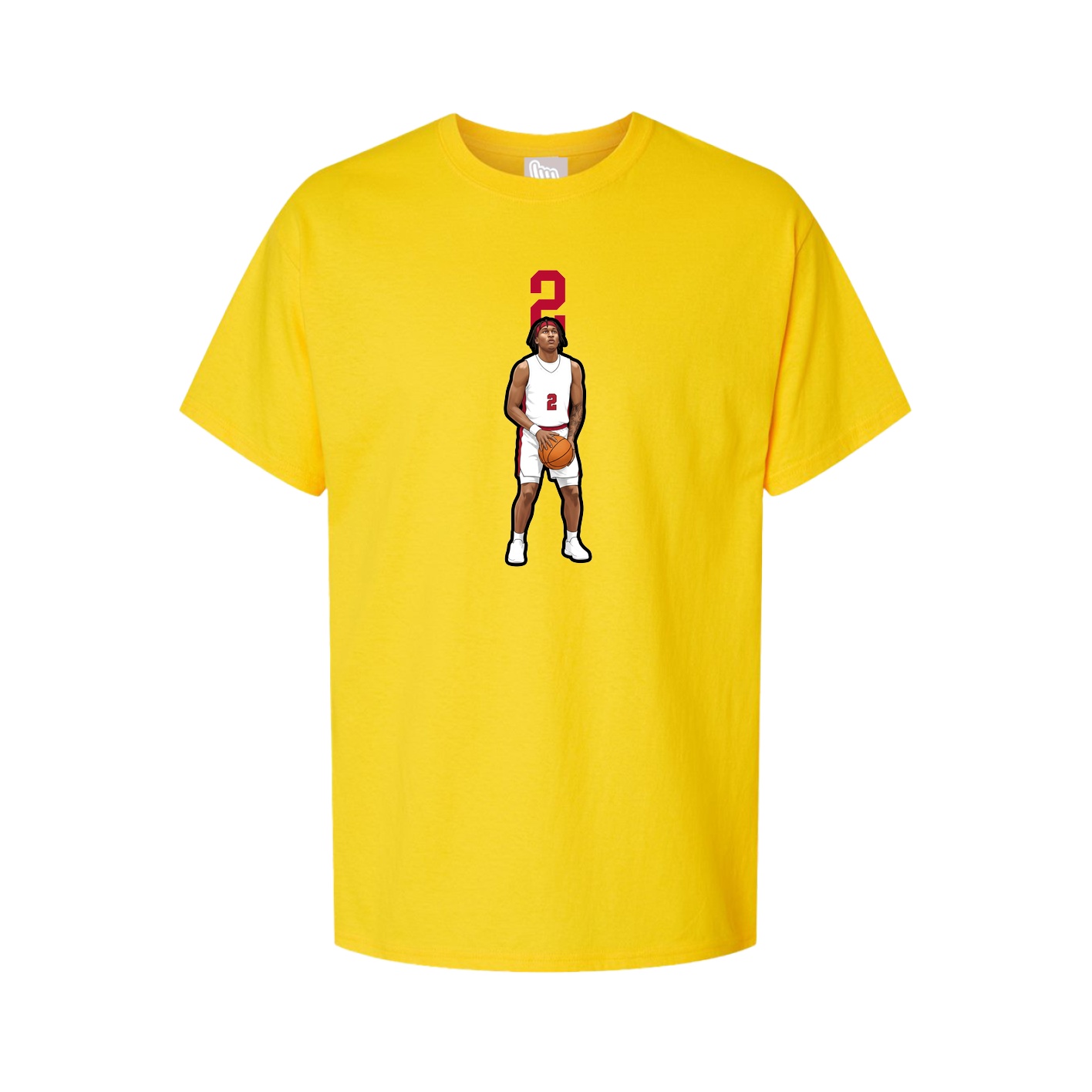 Tee — Number Top in Gold