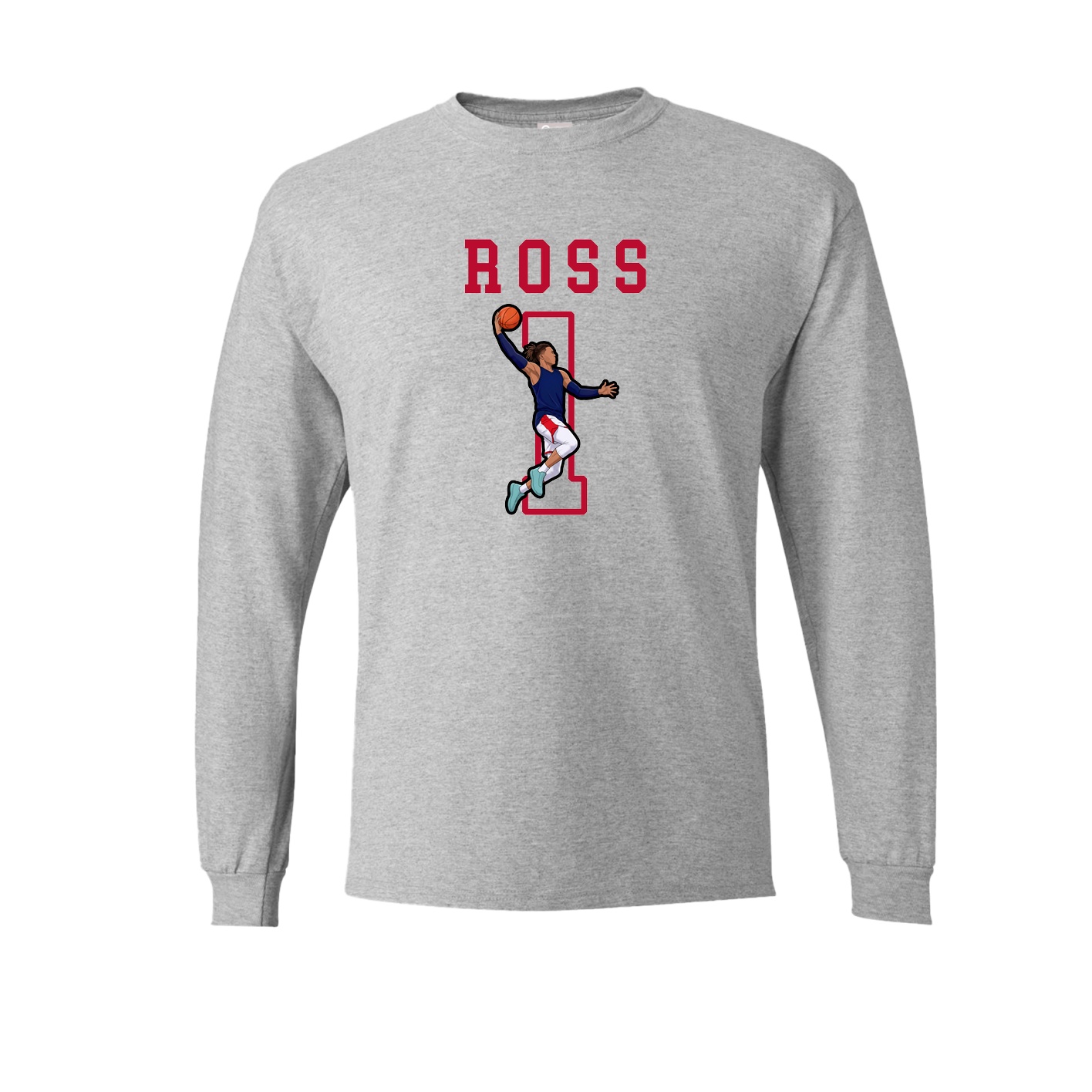 Long Sleeve Tee — Shirsey in Grey