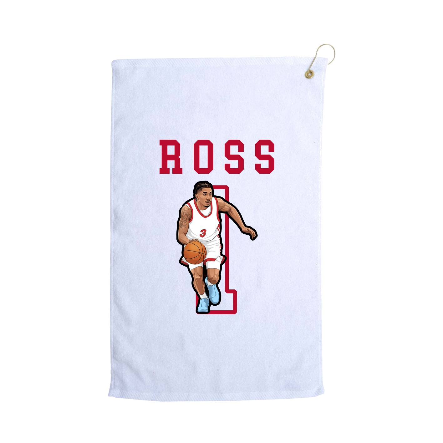 Golf Towel — Shirsey in White