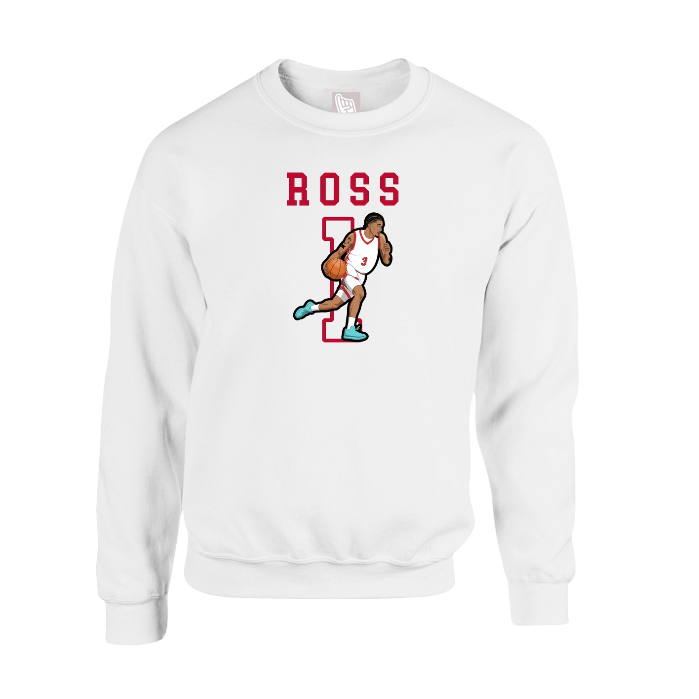 Fleece Crew — Shirsey in White
