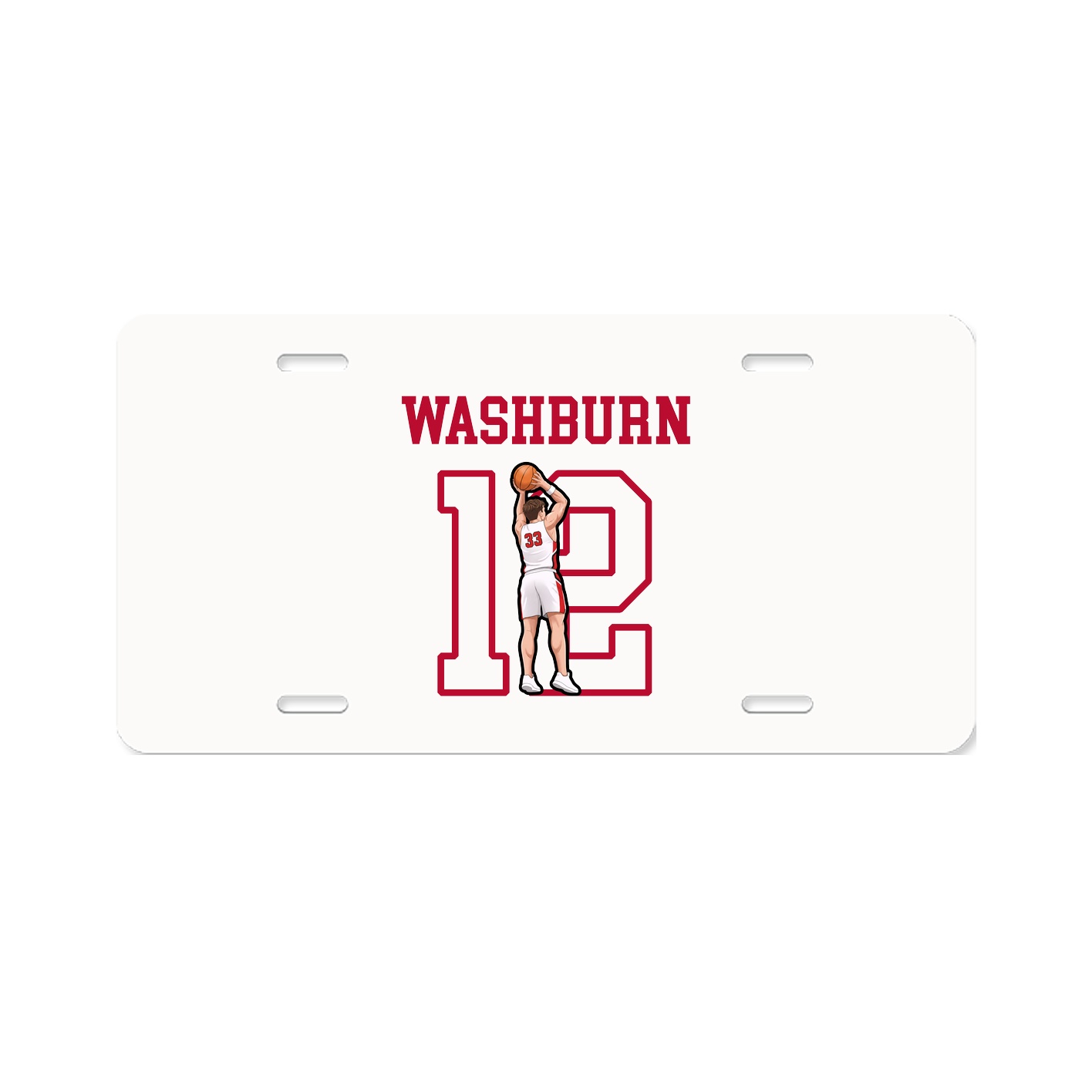 License Plate — Shirsey in Classic