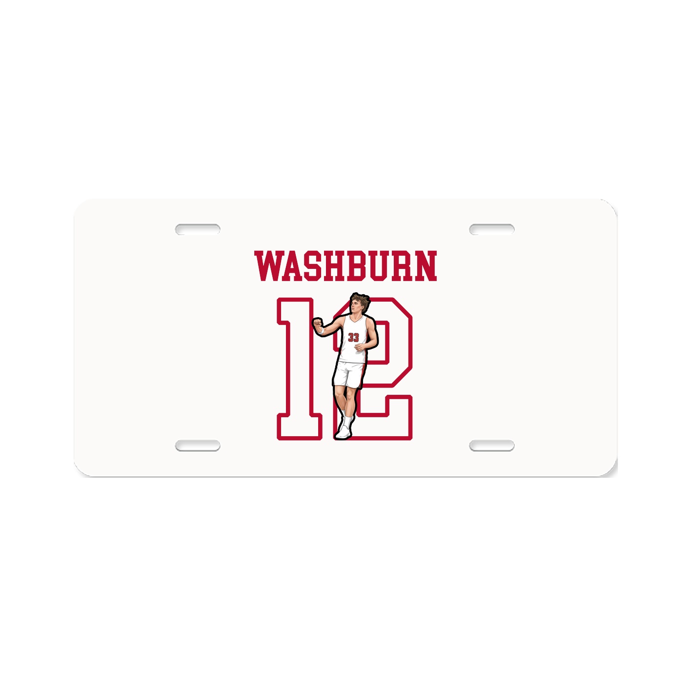 License Plate — Shirsey in Classic