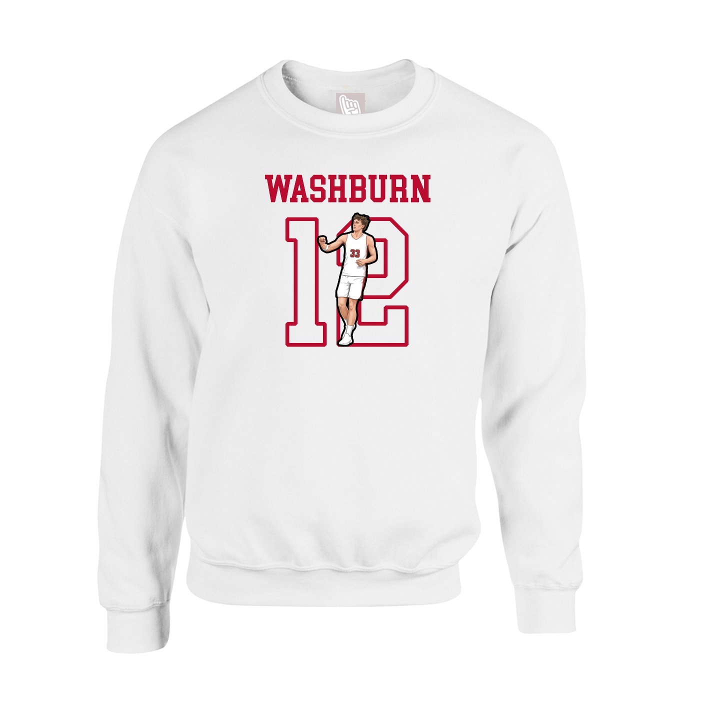 Fleece Crew — Shirsey in White