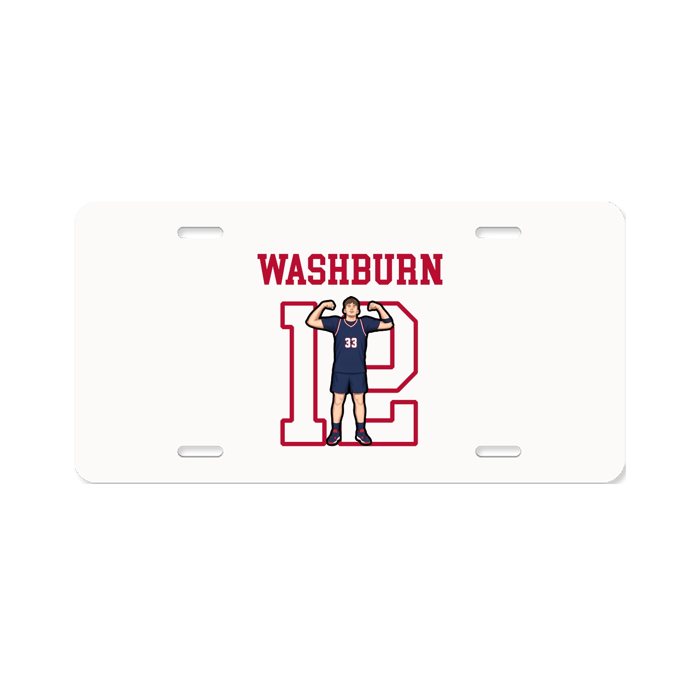 License Plate — Shirsey in Classic