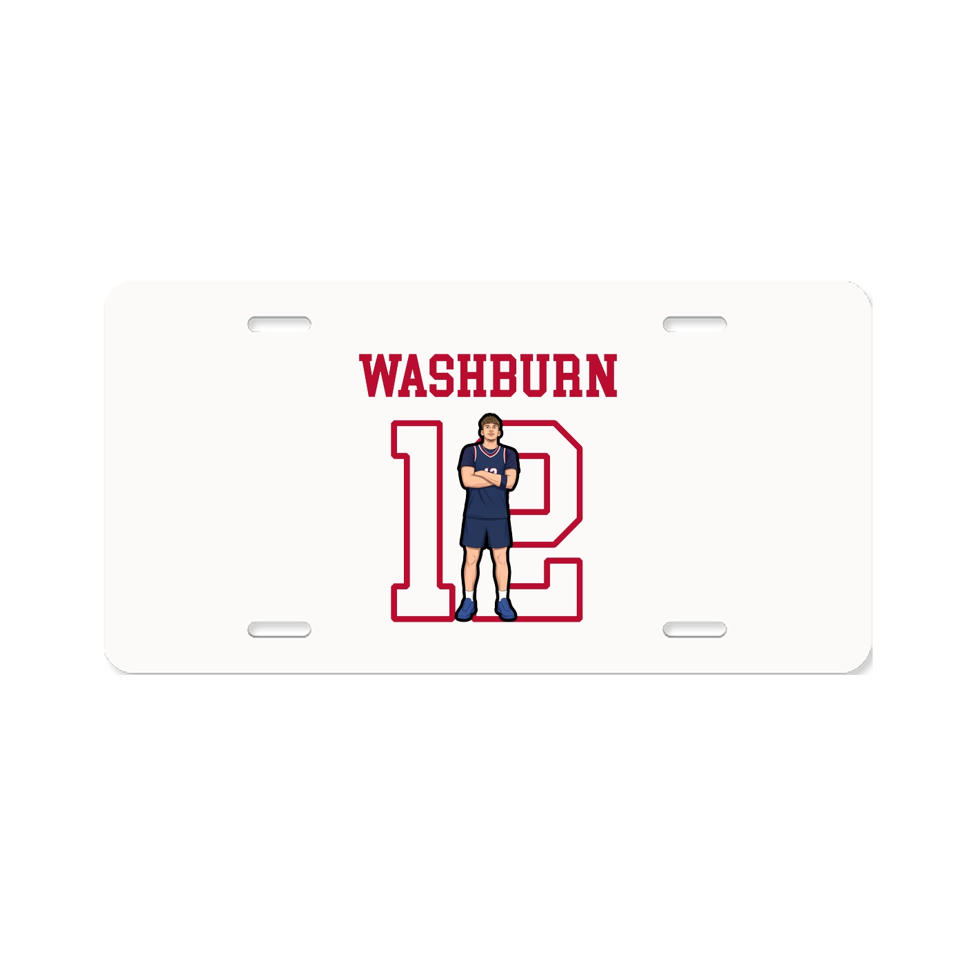 License Plate — Shirsey in Classic