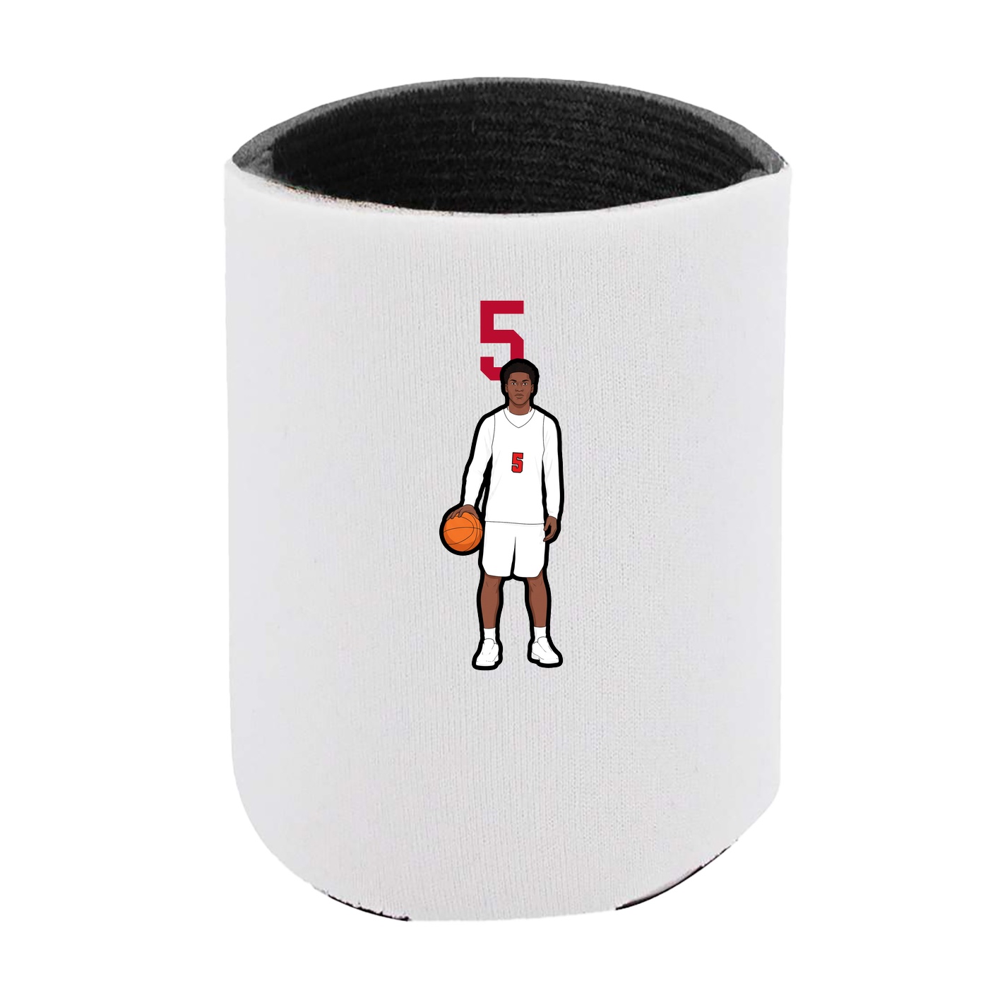 Can Holder — Number Top in White