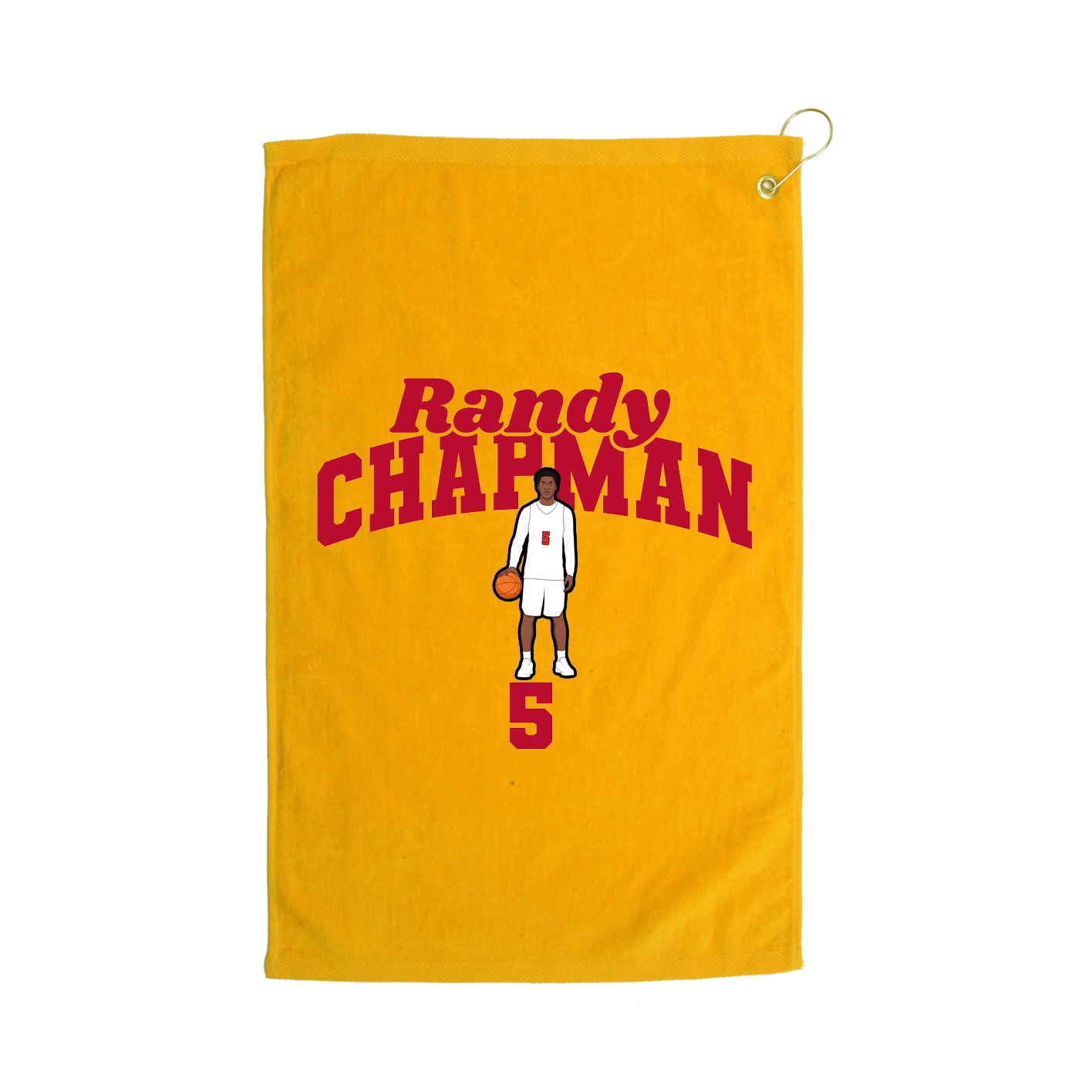 Golf Towel — Signature Arch in Gold