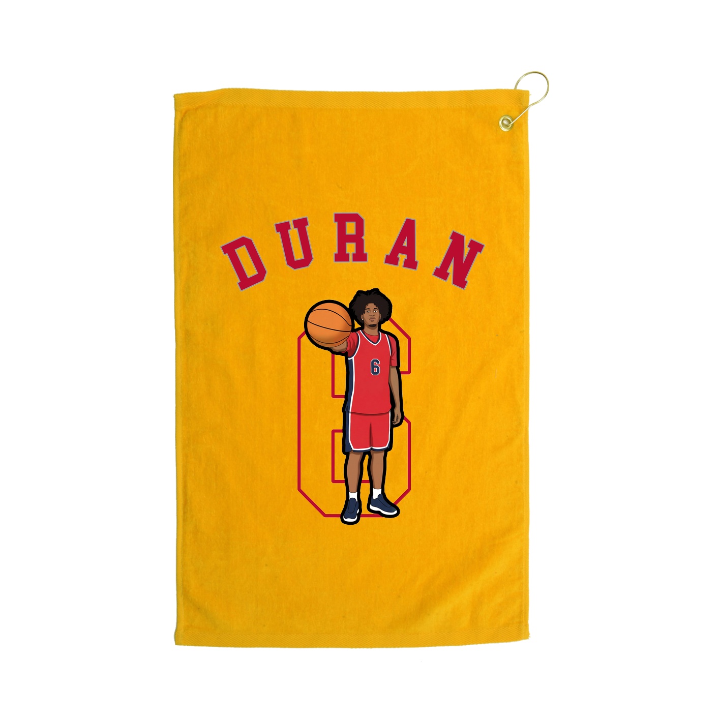 Golf Towel — Shirsey Arch in Gold