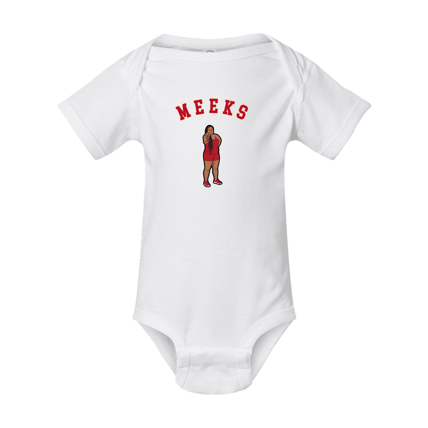 Baby Onesie — Shirsey Arch in White