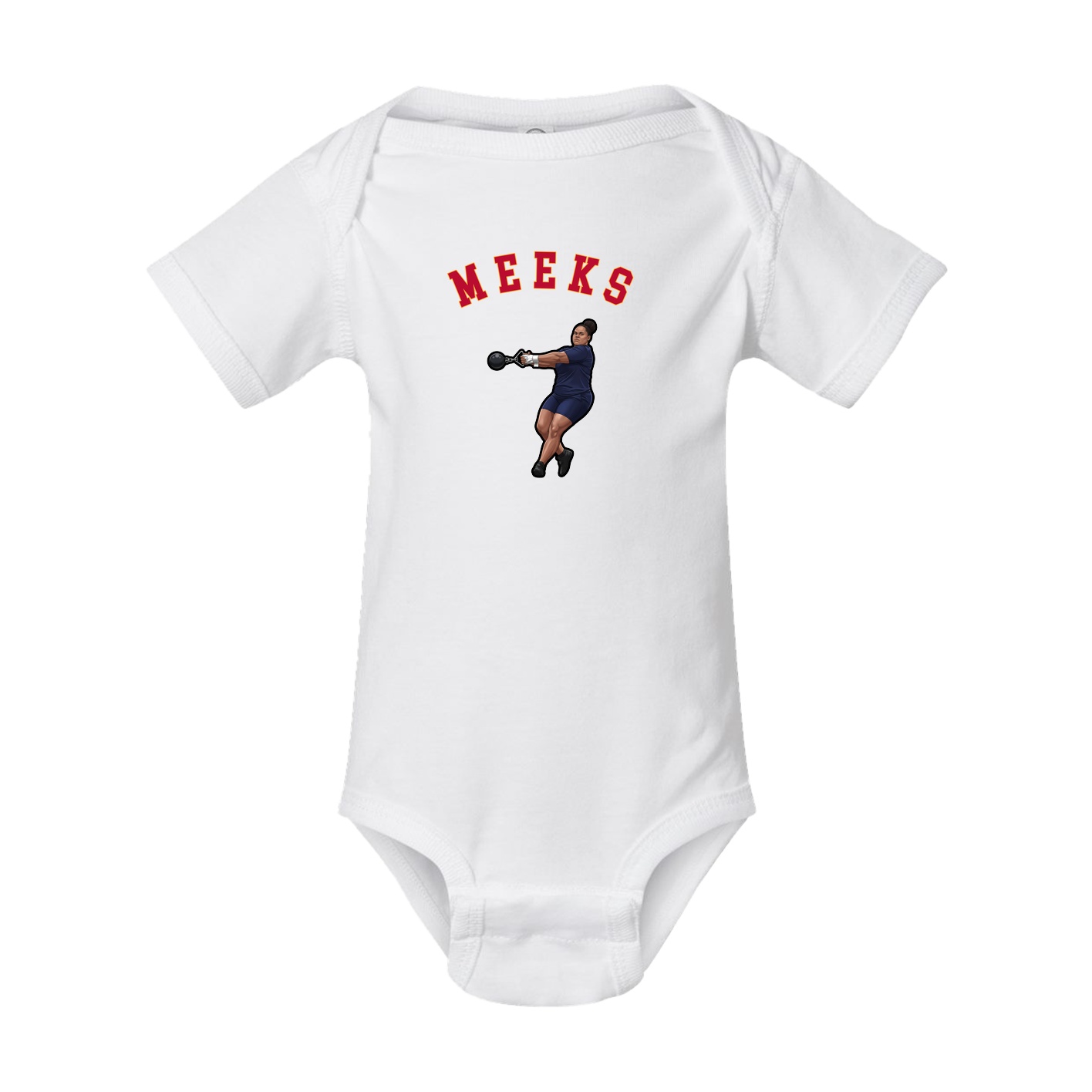 Baby Onesie — Shirsey Arch in White