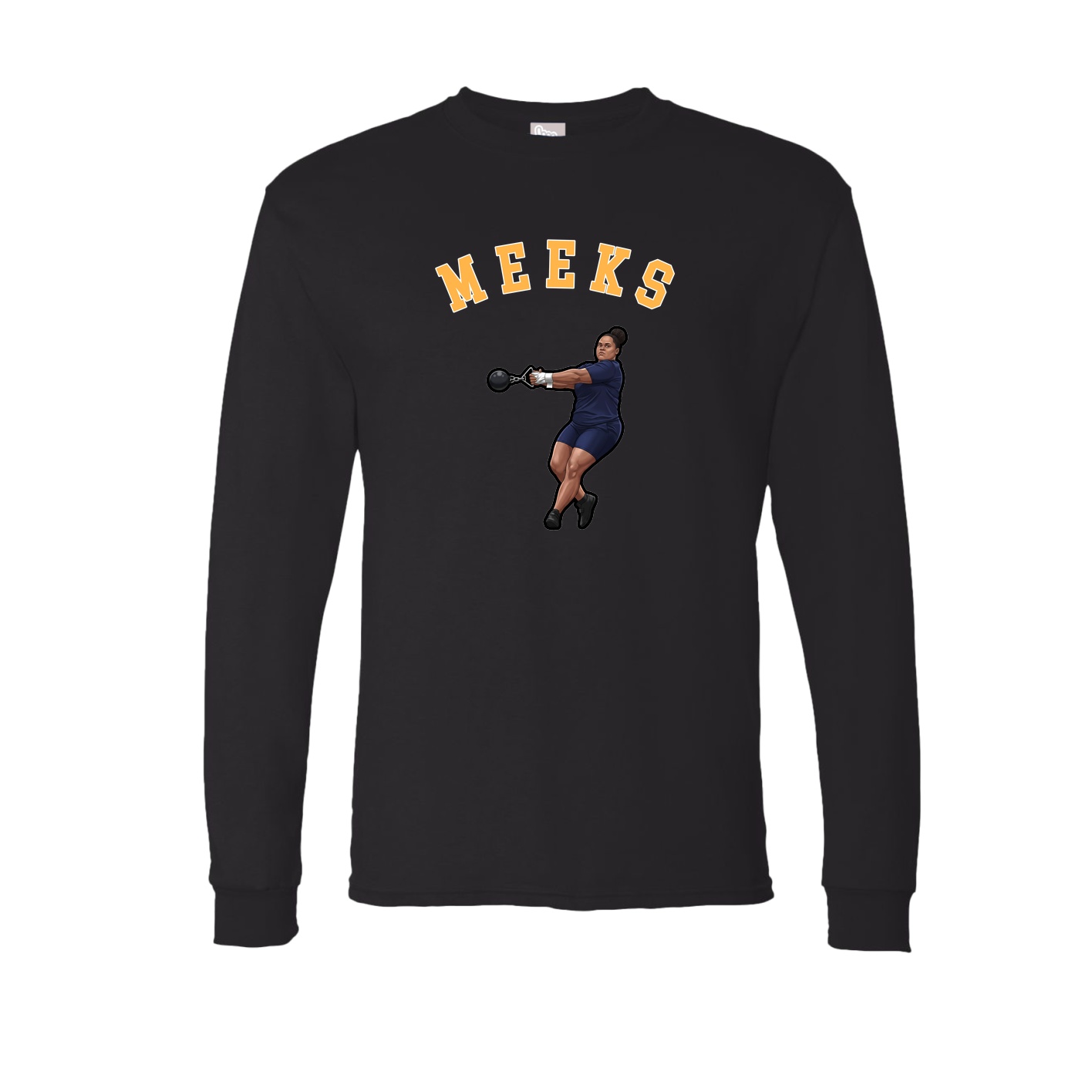 Long Sleeve Tee — Shirsey Arch in Black