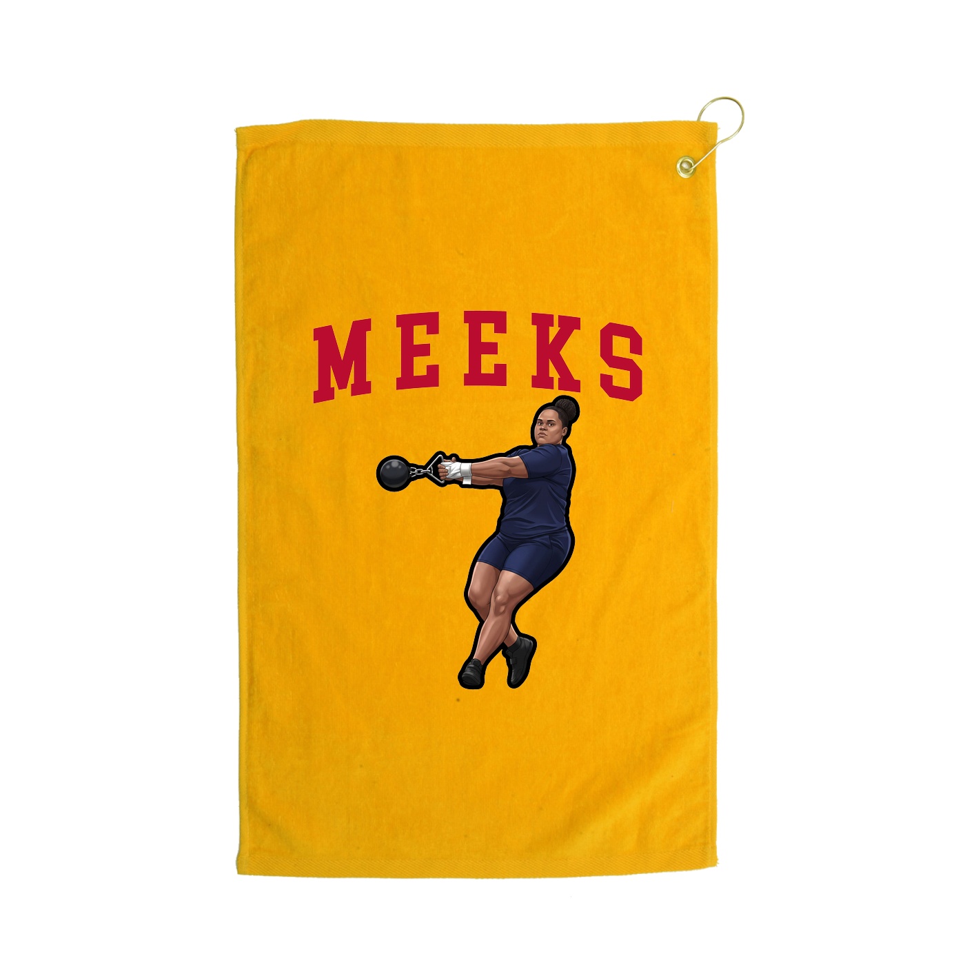 Golf Towel — Shirsey in Gold