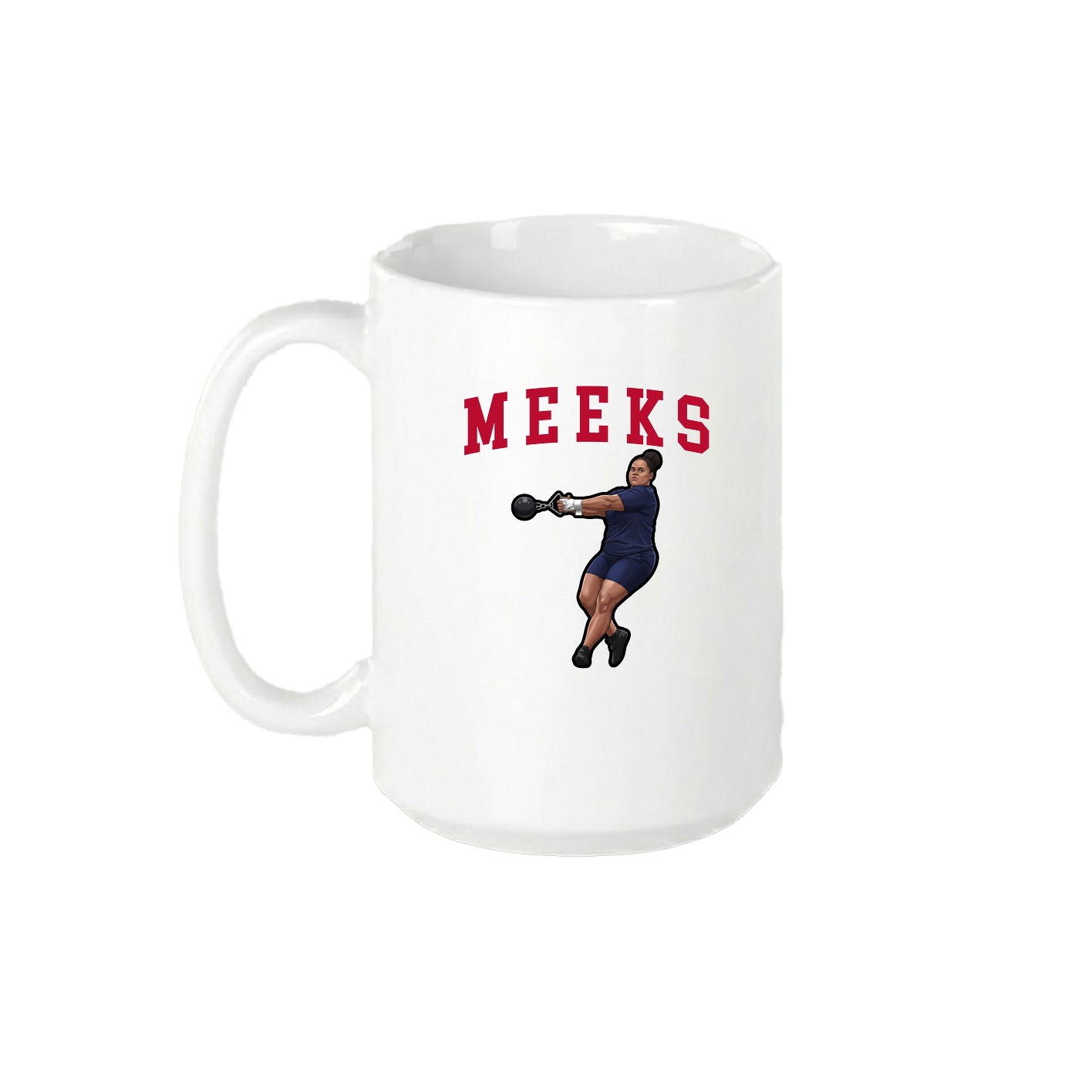 15oz Coffee Mug — Shirsey in White