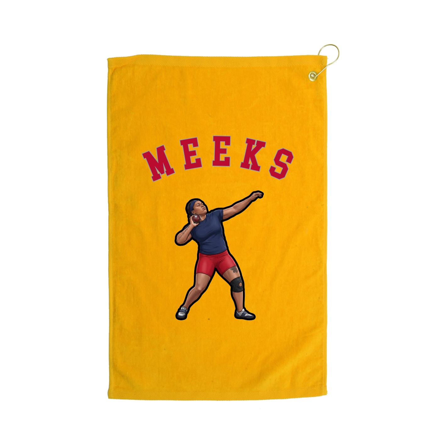 Golf Towel — Shirsey Arch in Gold