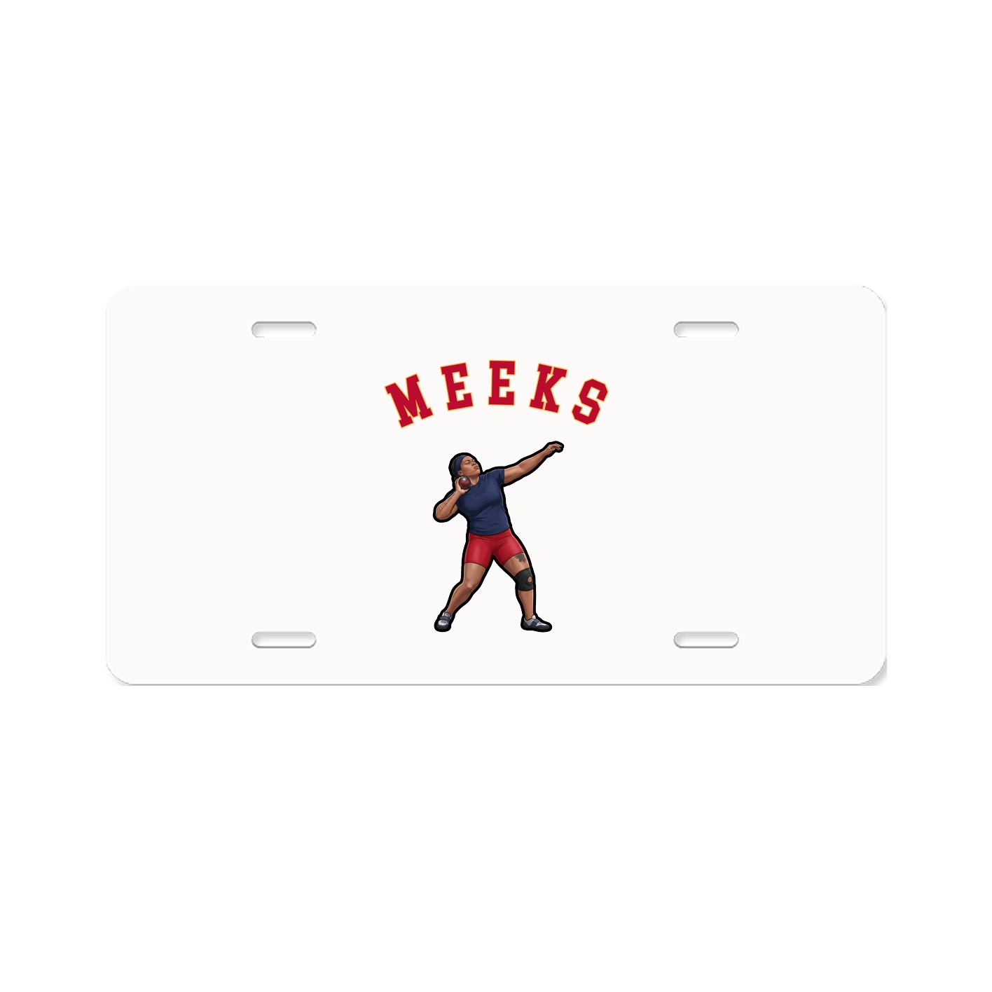 License Plate — Shirsey Arch in Classic