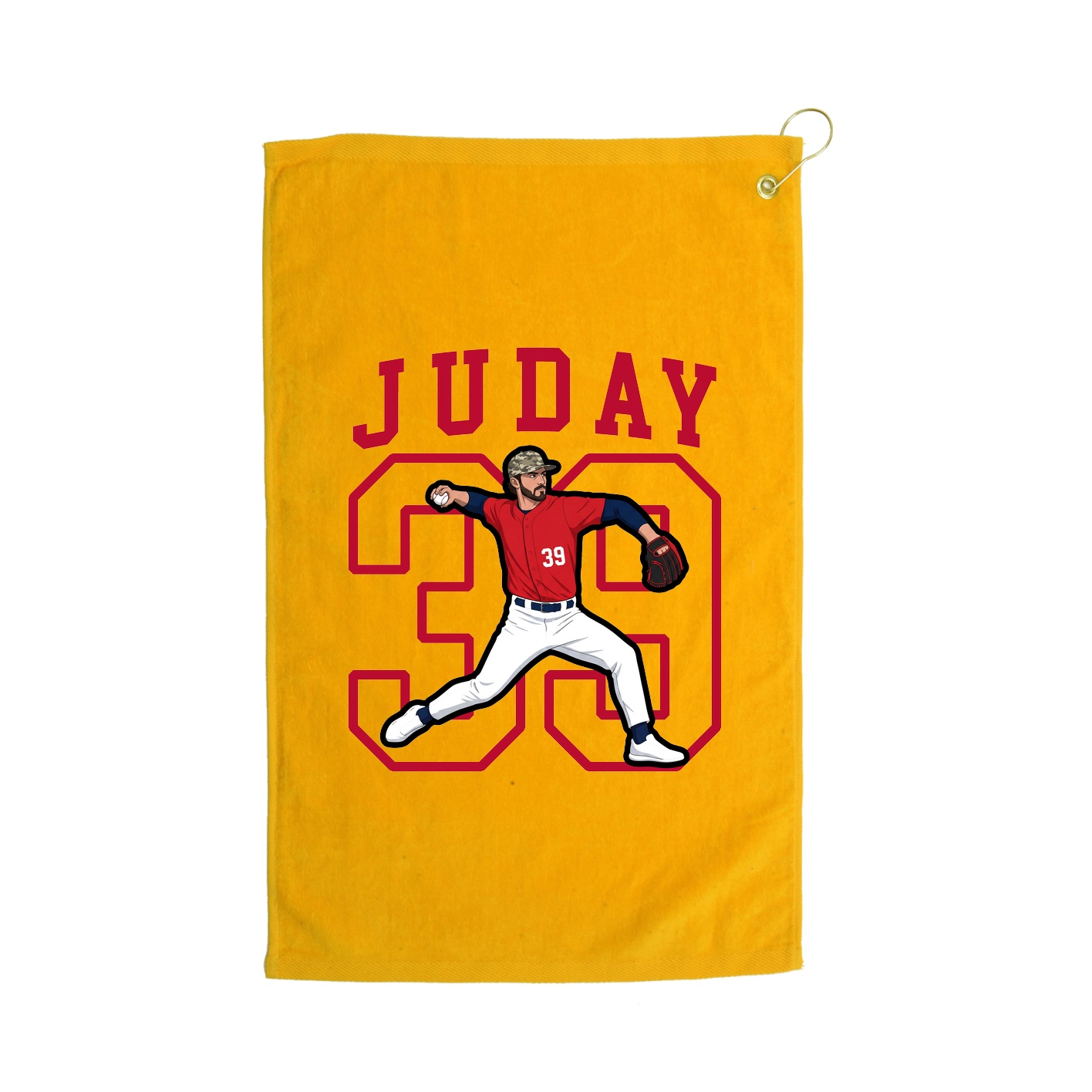 Golf Towel — Shirsey in Gold