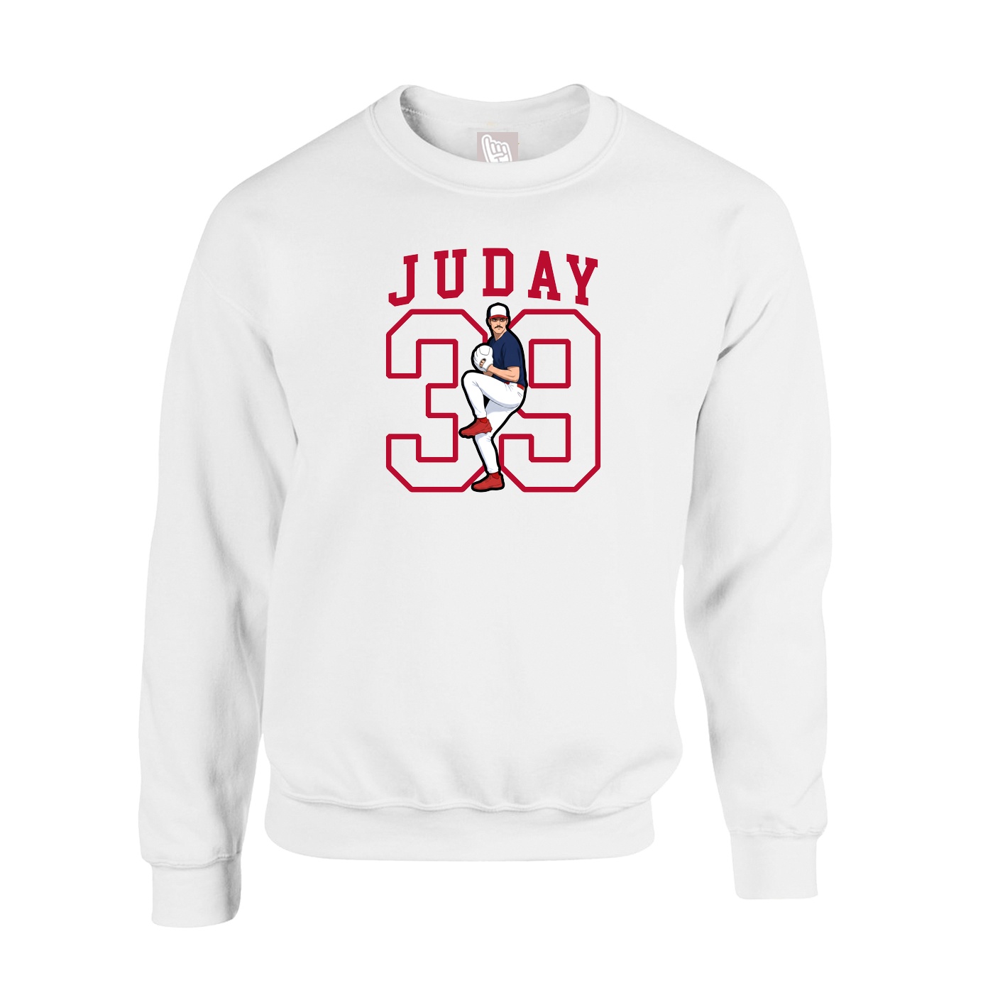 Fleece Crew — Shirsey in White