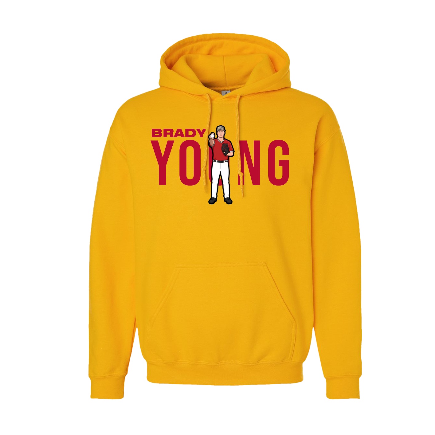 Hoodie — Player Name in Gold