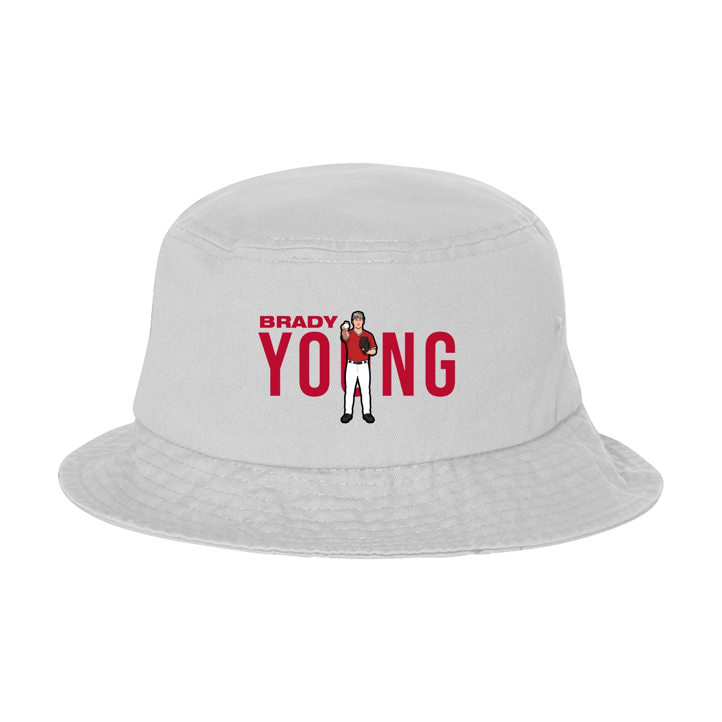 Bucket Cap — Player Name in White